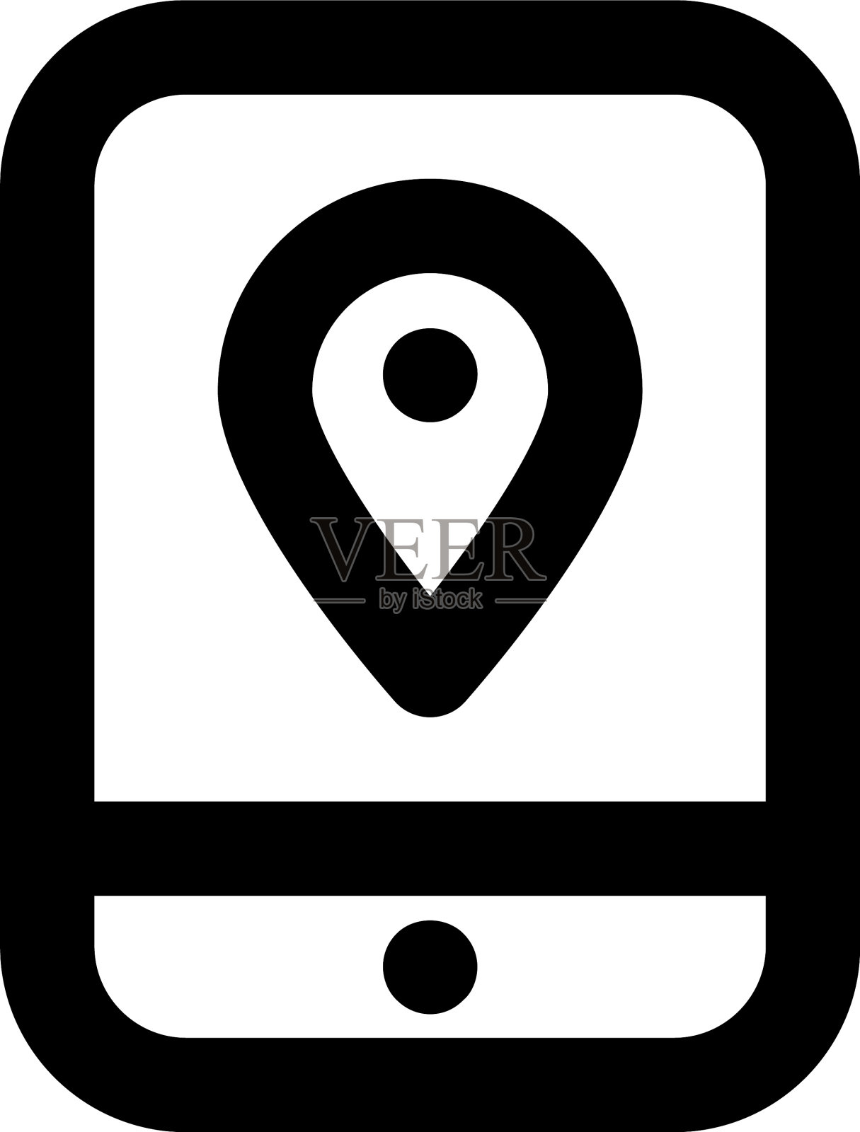 移动位置图标素材