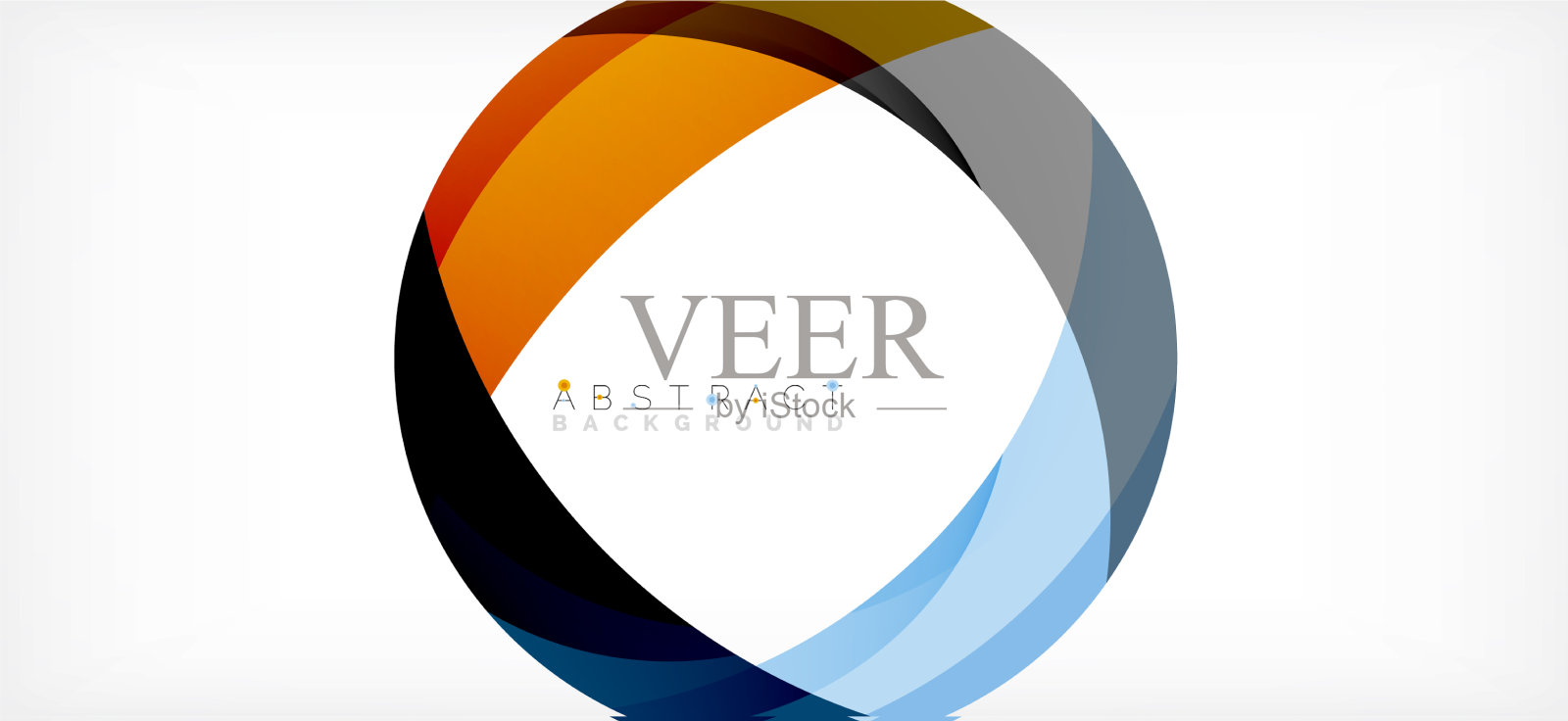 几何抽象背景圈创建插画图片素材