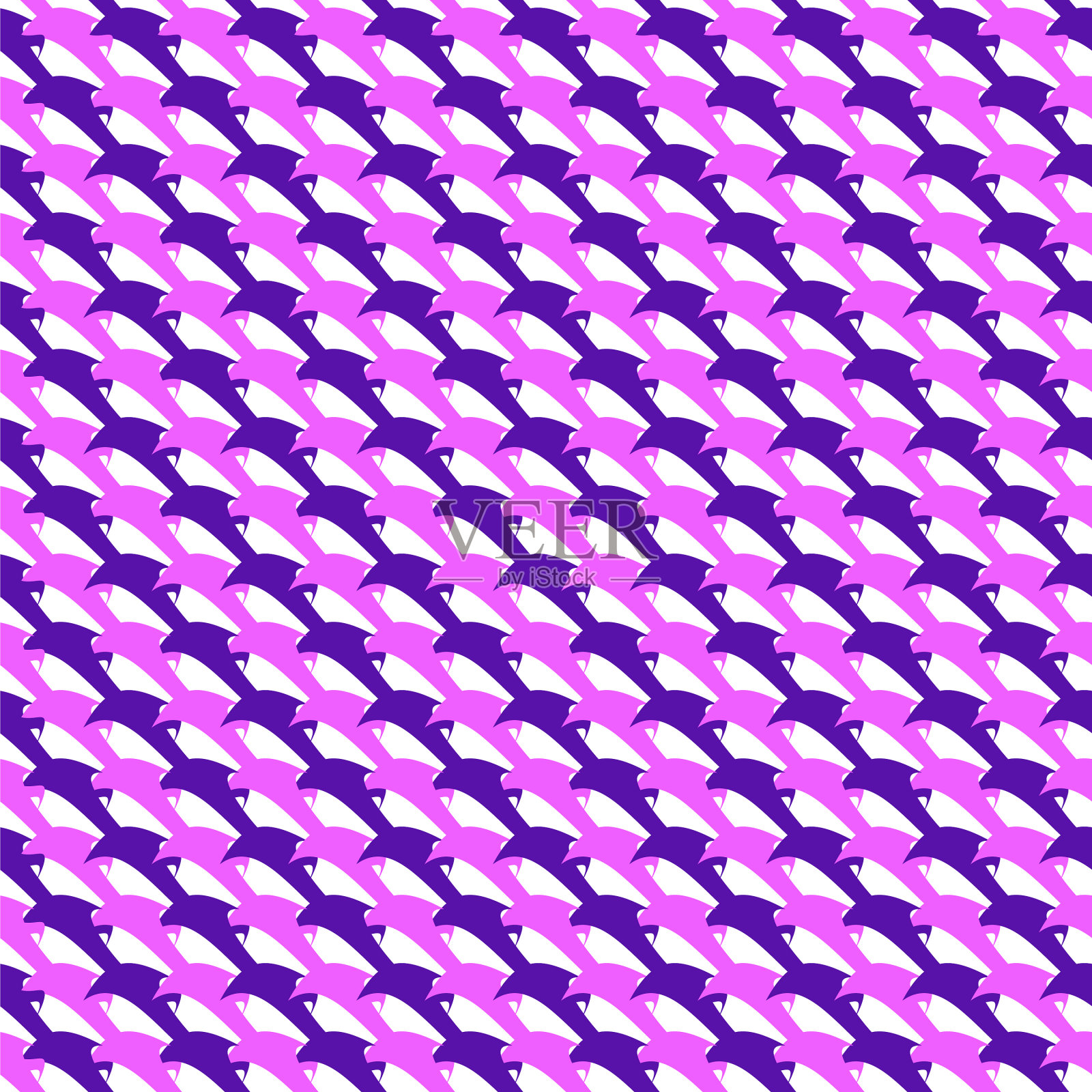 多色双色重复几何重复插画图片素材