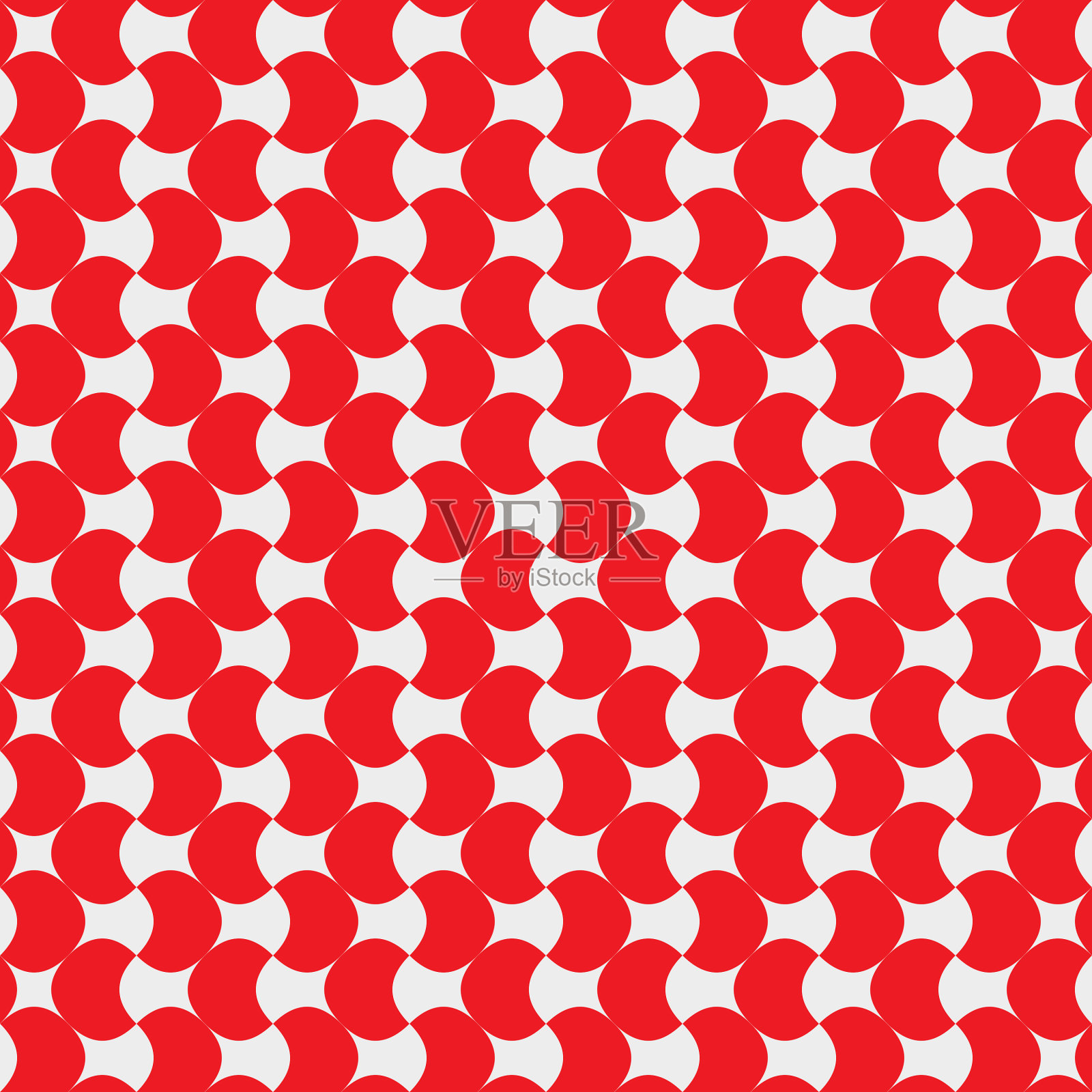 单色彩色几何无缝图案插画图片素材