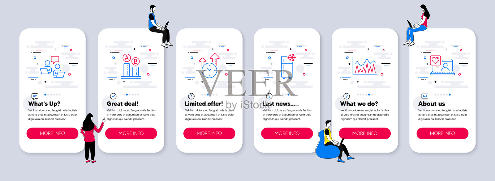 设置与投资相关的业务图标图标素材