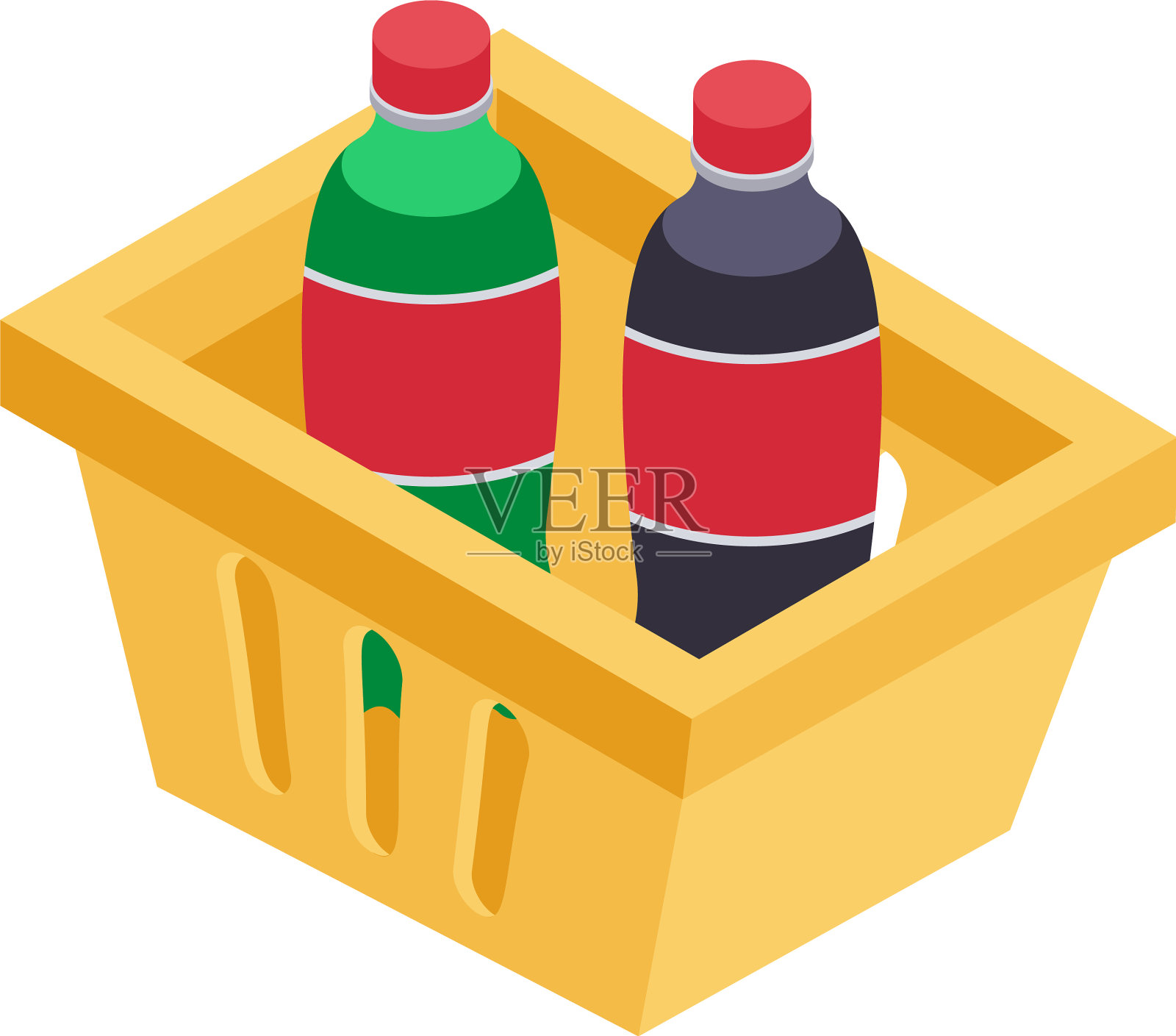 购物篮子设计元素图片