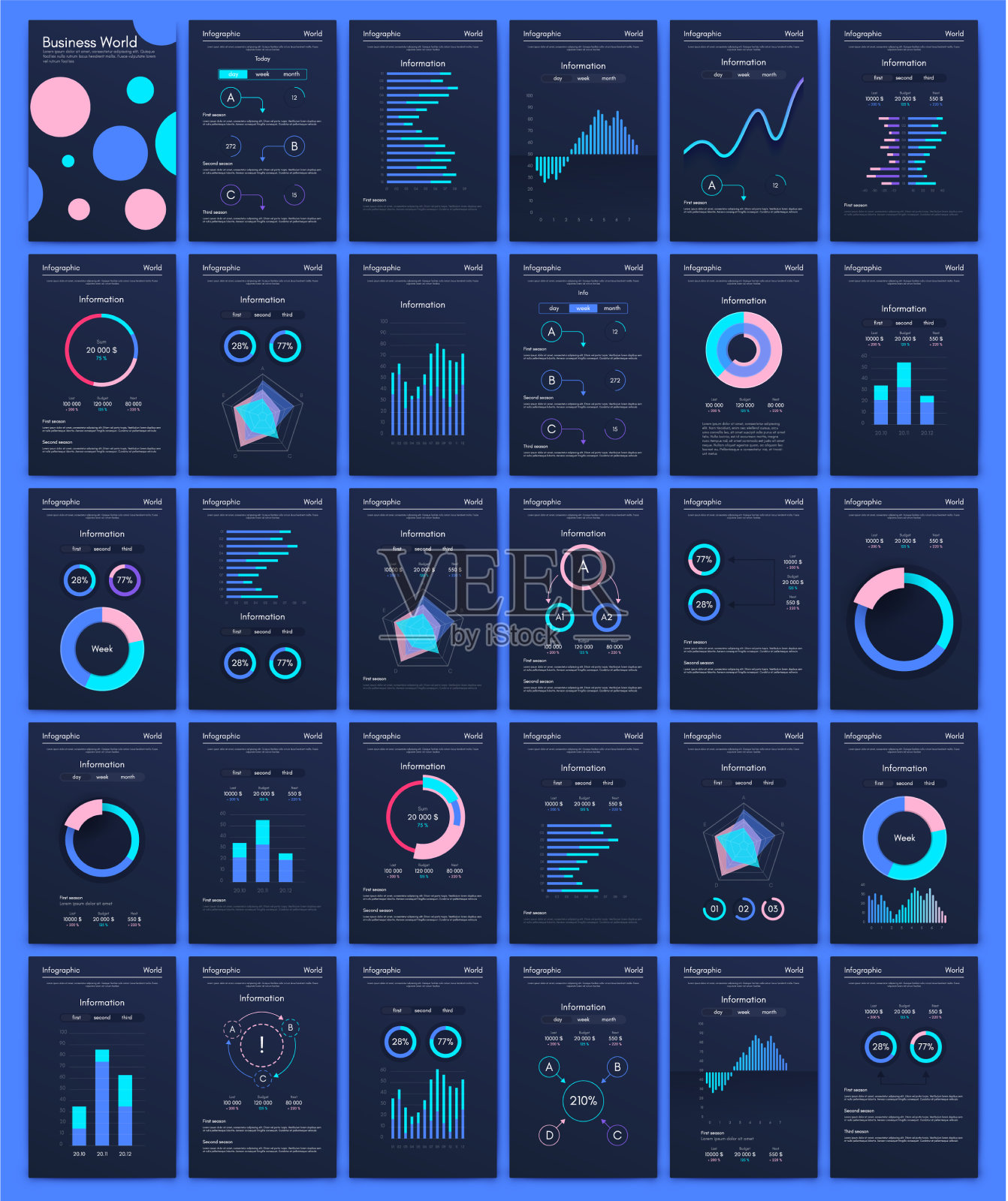 图形信息图形与手机模板插画图片素材