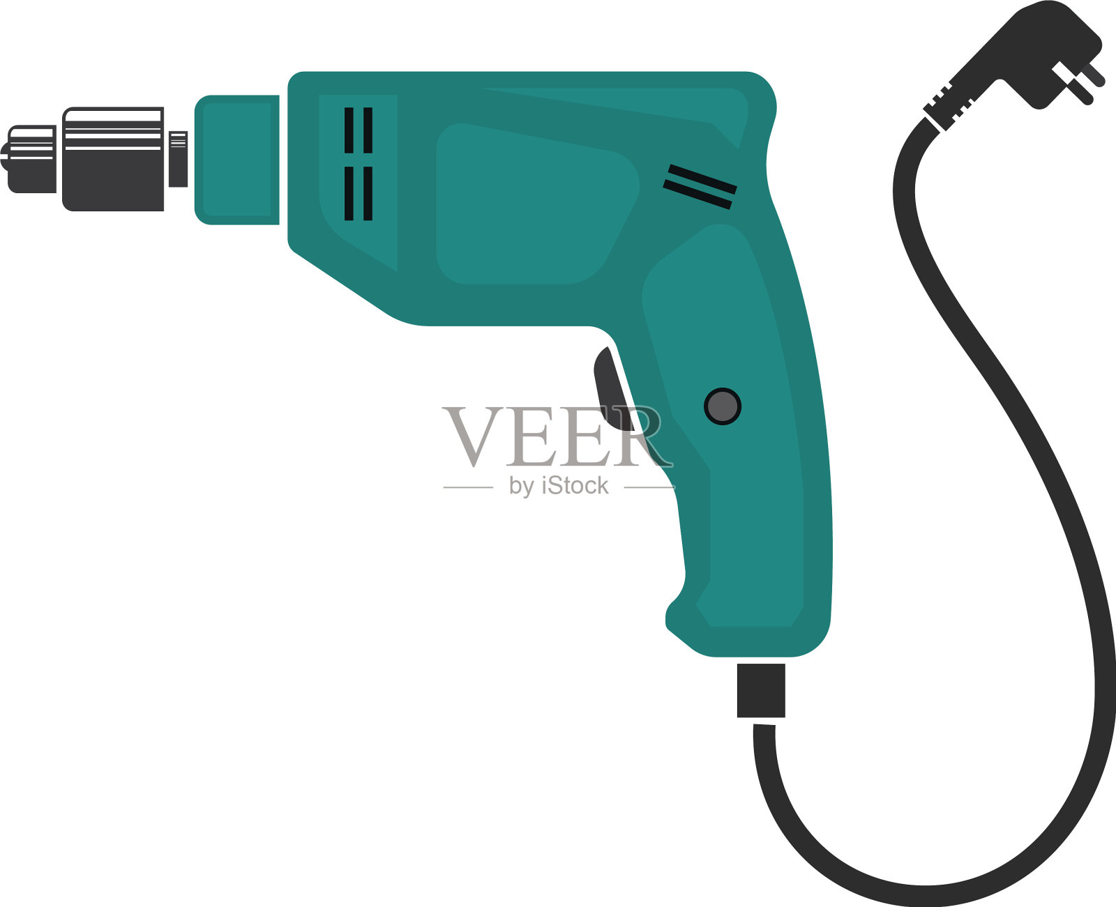 钻床图标设计设计元素图片