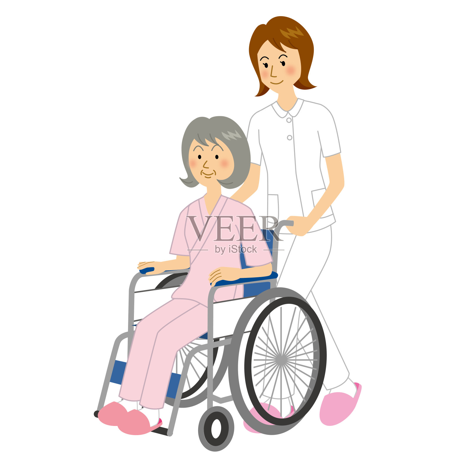 医生插画图片素材