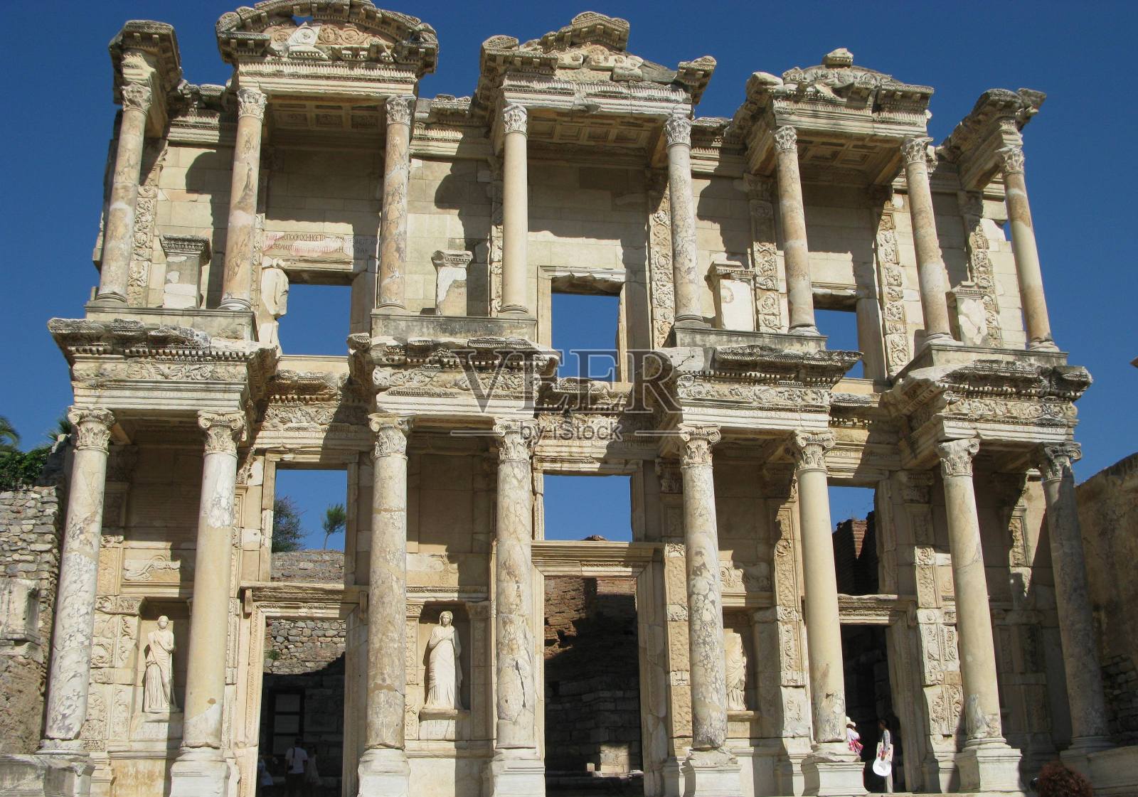 塞尔索图书馆照片摄影图片