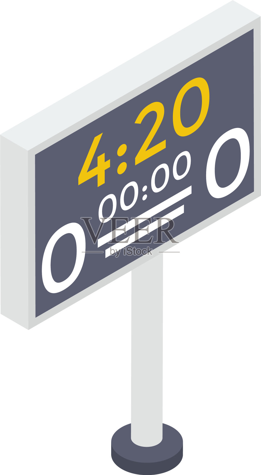 体育记分牌设计元素图片