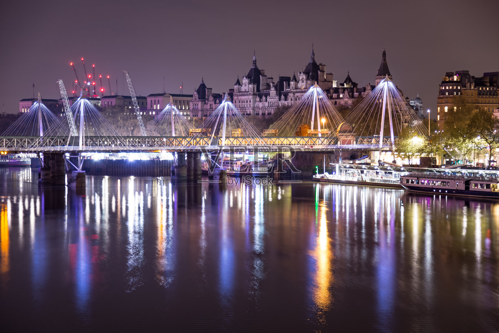 英国伦敦金禧桥照片摄影图片