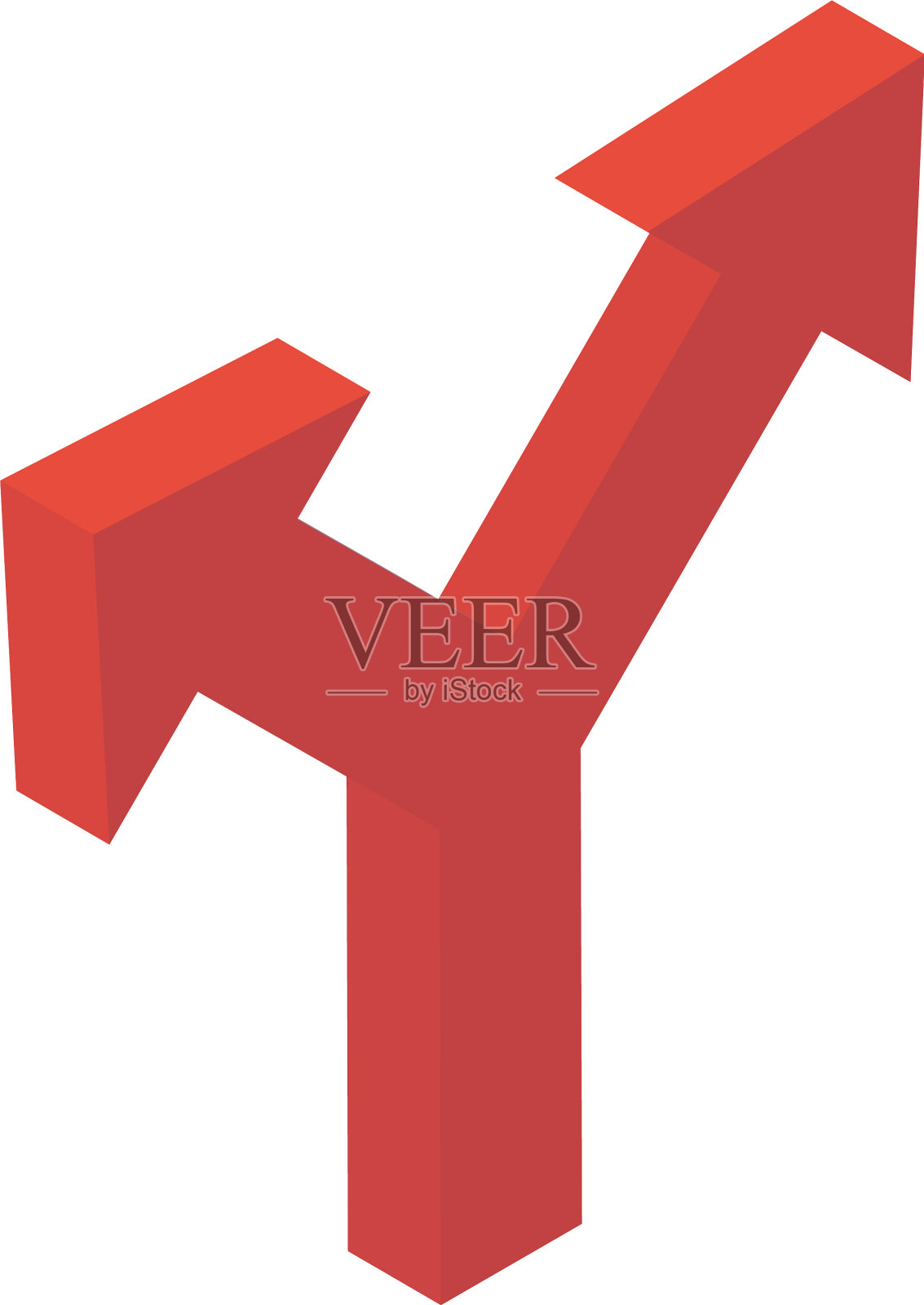 道路方向箭头设计元素图片