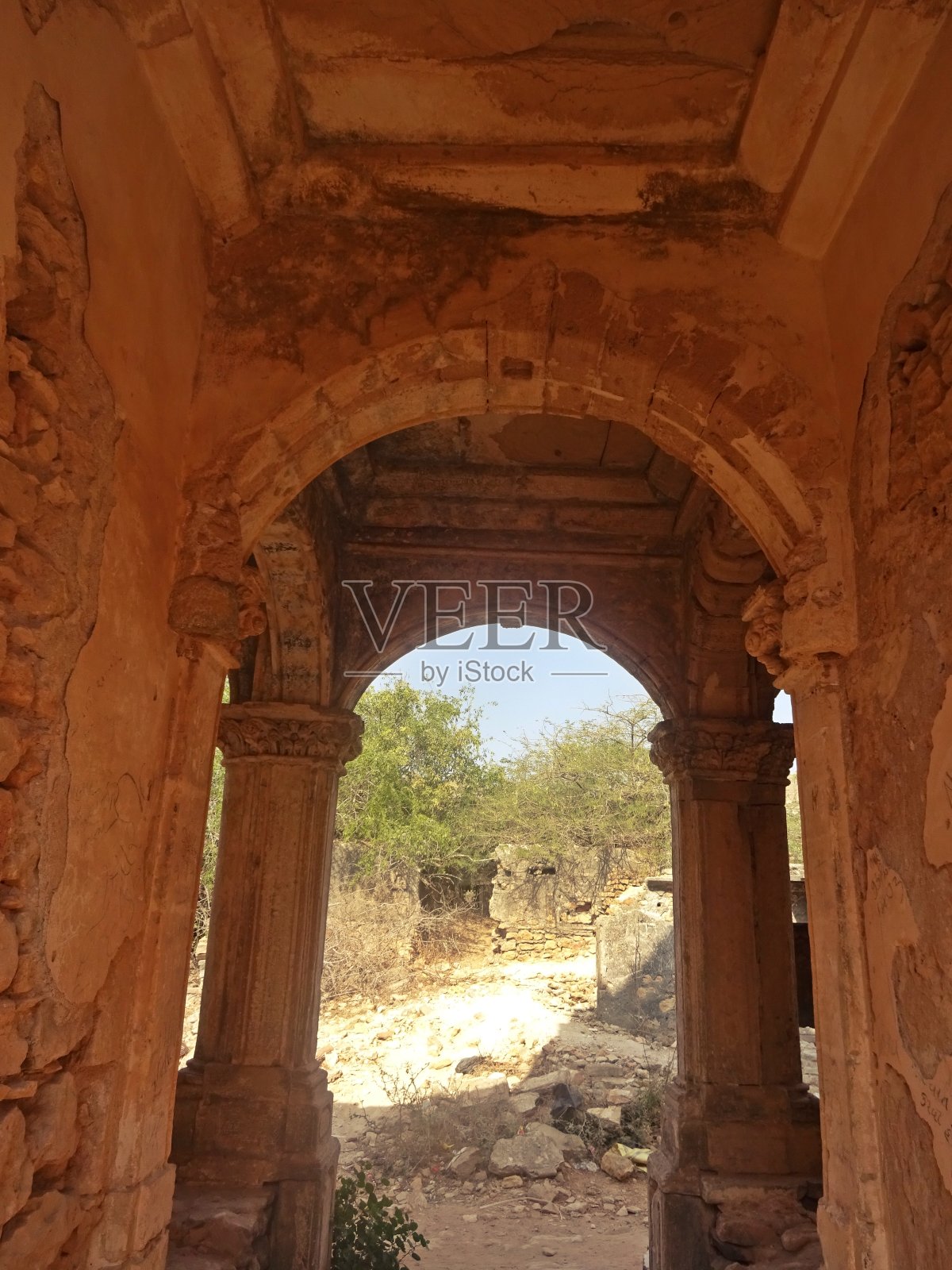 印度古吉拉特邦的罗哈堡照片摄影图片