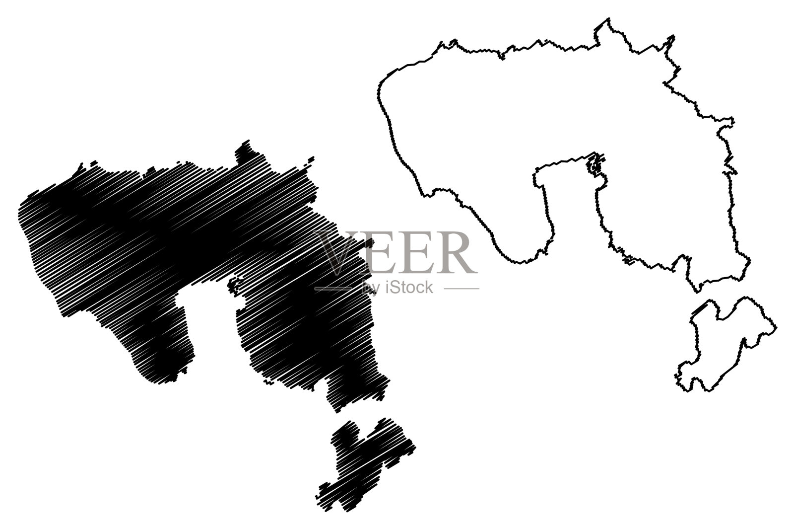 德意志联邦共和国贝格斯特拉斯区设计元素图片