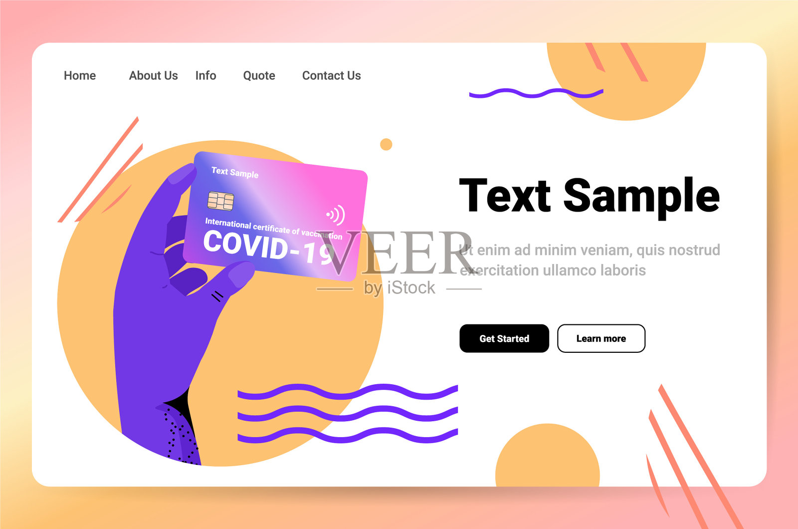 人类手握塑料国际插画图片素材