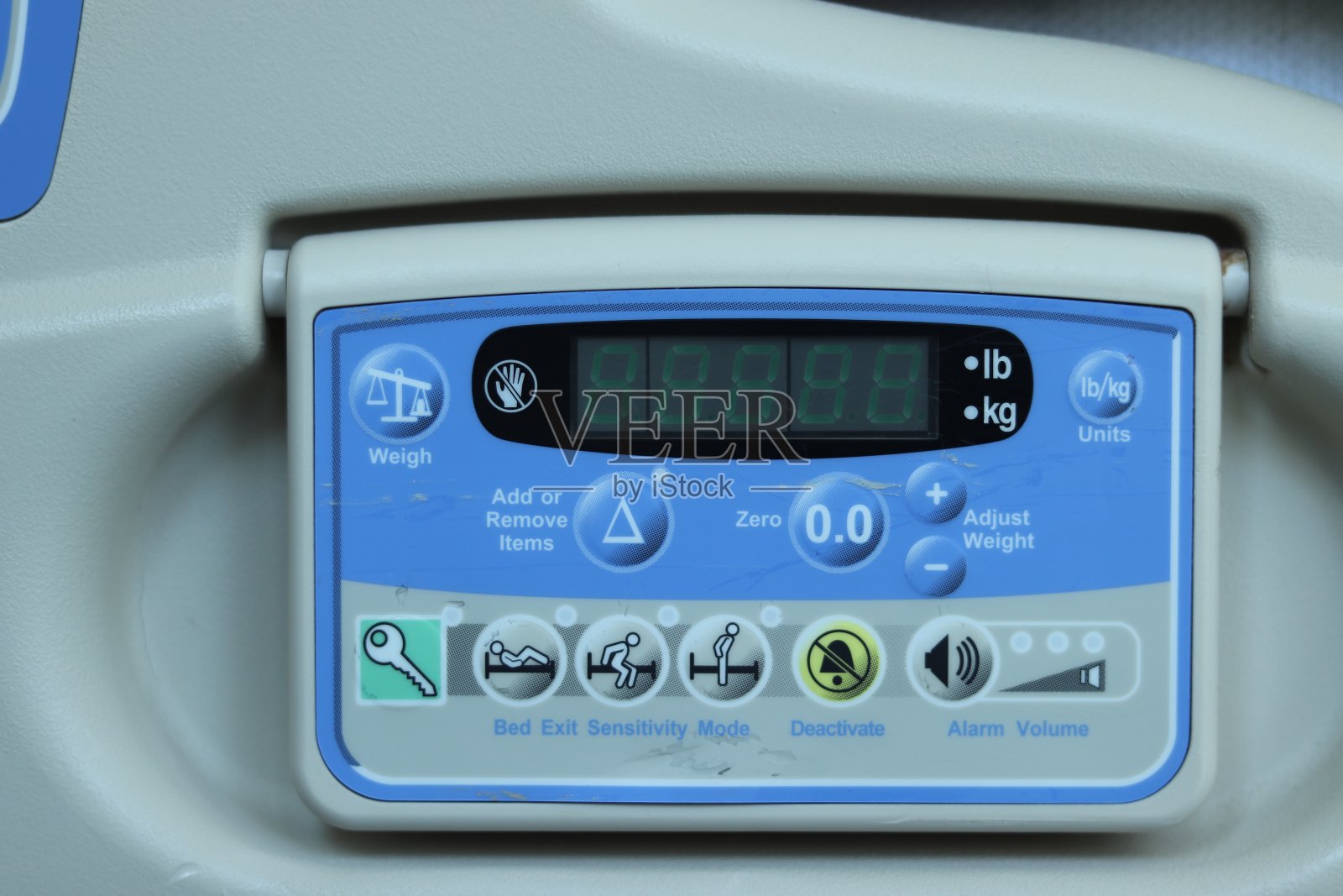 自动床控面板照片摄影图片