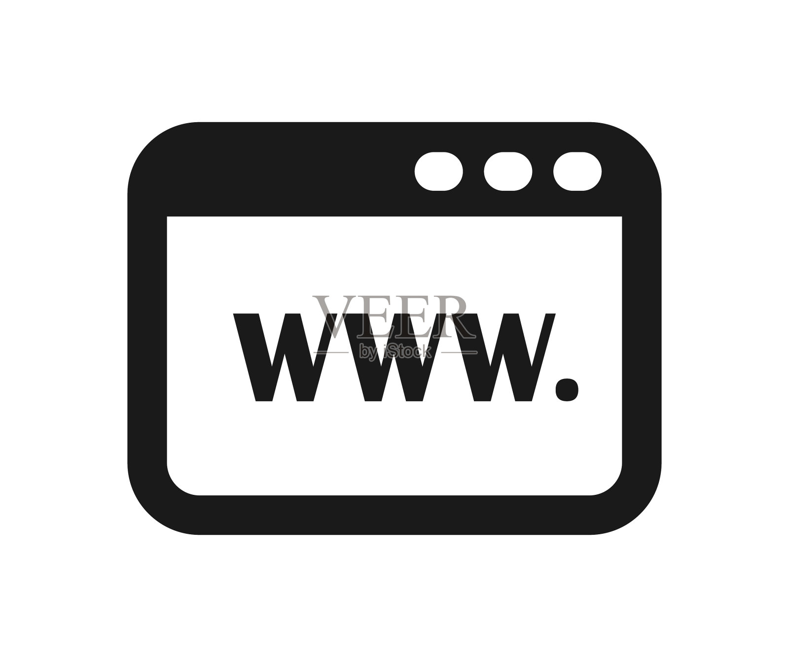 网站图标简单平坦设计元素图片