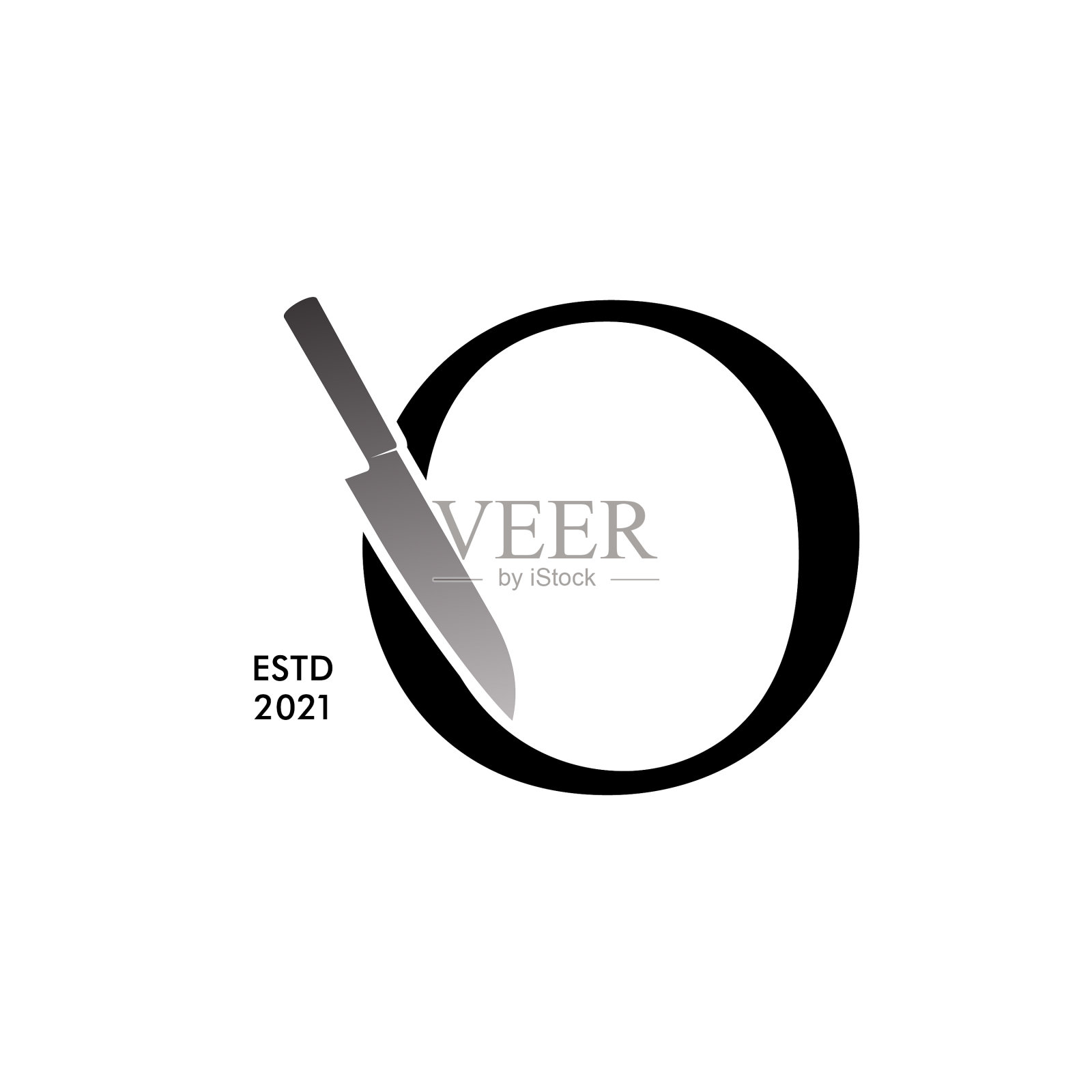 初煮刀插画图片素材