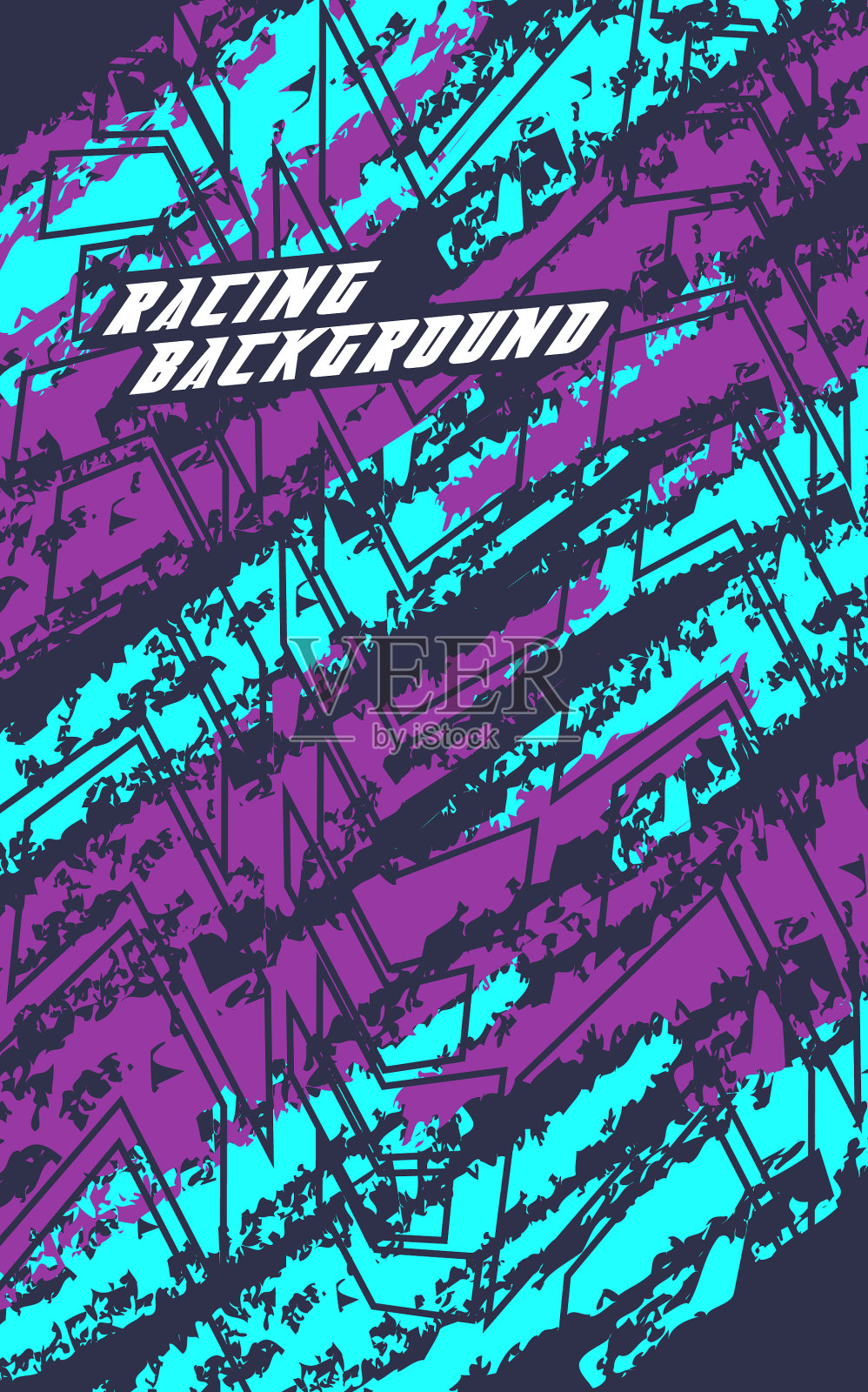 运动和游戏的抽象几何背景插画图片素材