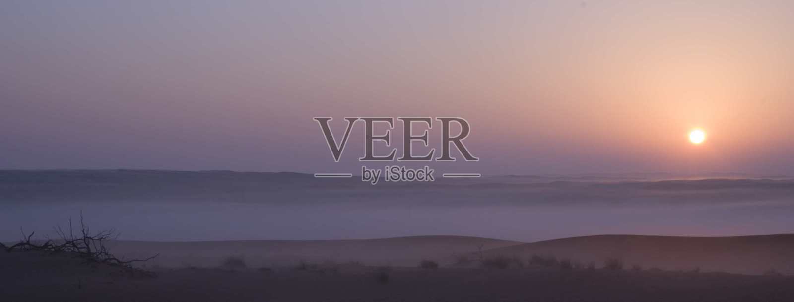 沙漠日出照片摄影图片