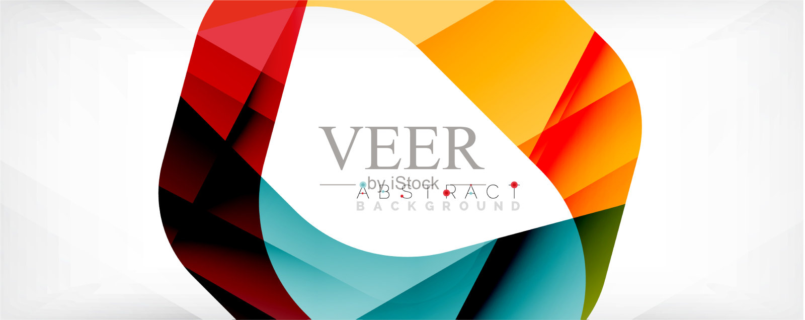 最小抽象背景-颜色重叠插画图片素材