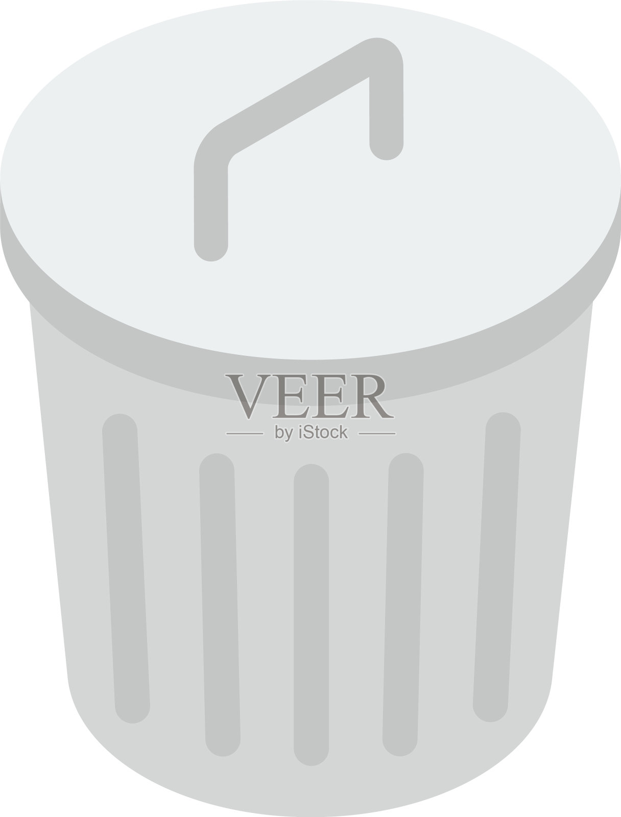 垃圾桶设计元素图片