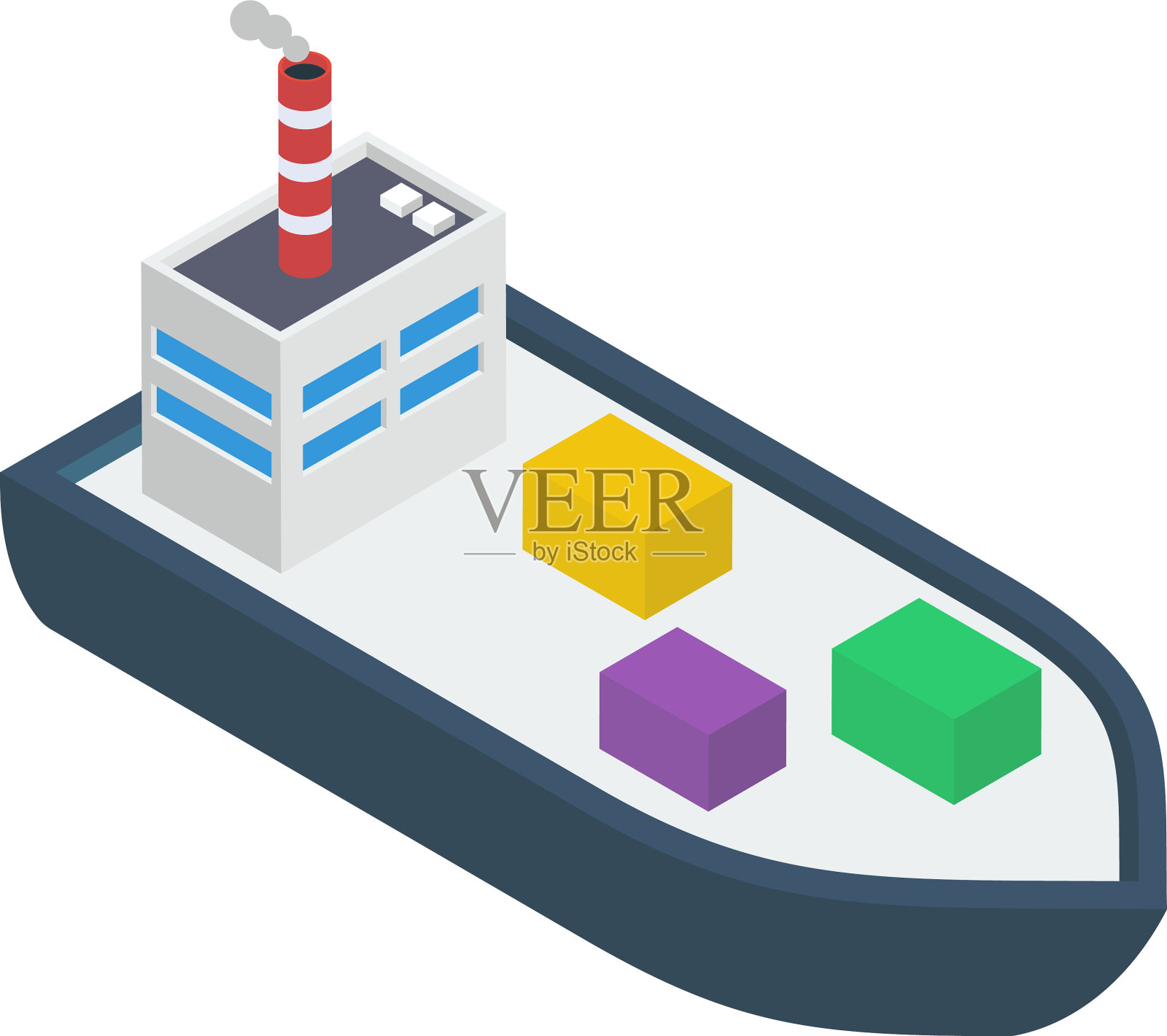 交付游轮设计元素图片