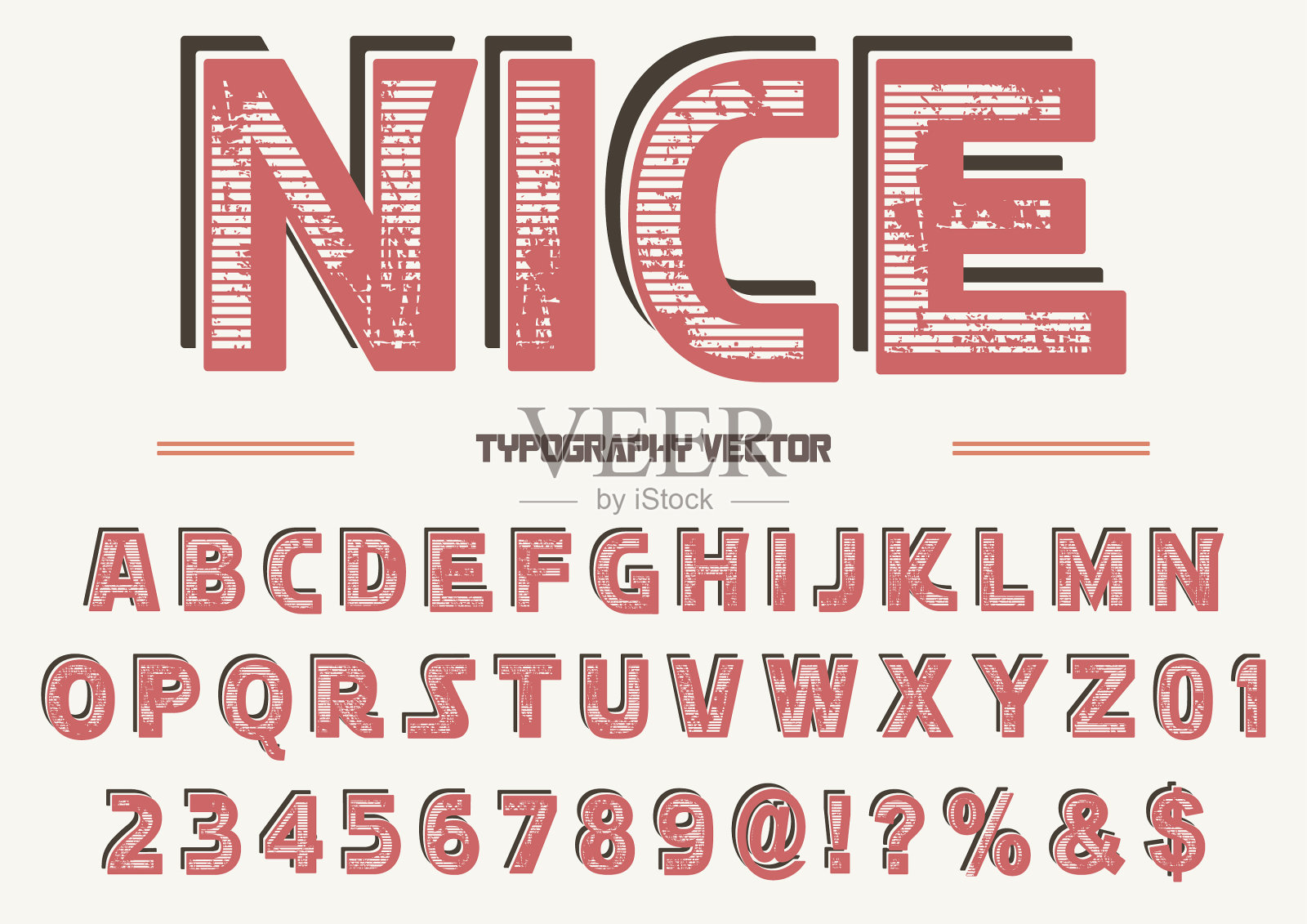 字体字体设计抽象现代字母插画图片素材