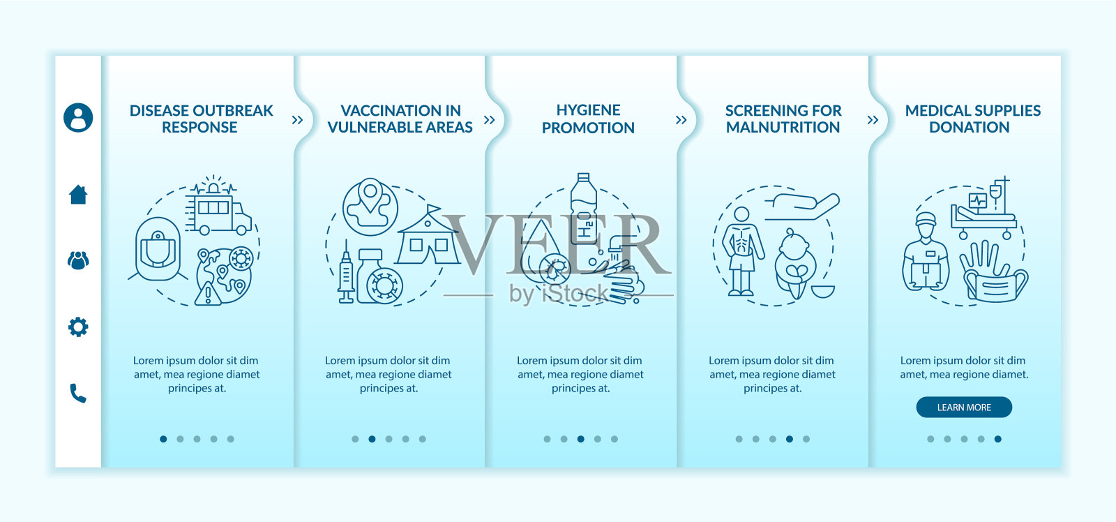 人道主义卫生援助入职模板设计模板素材