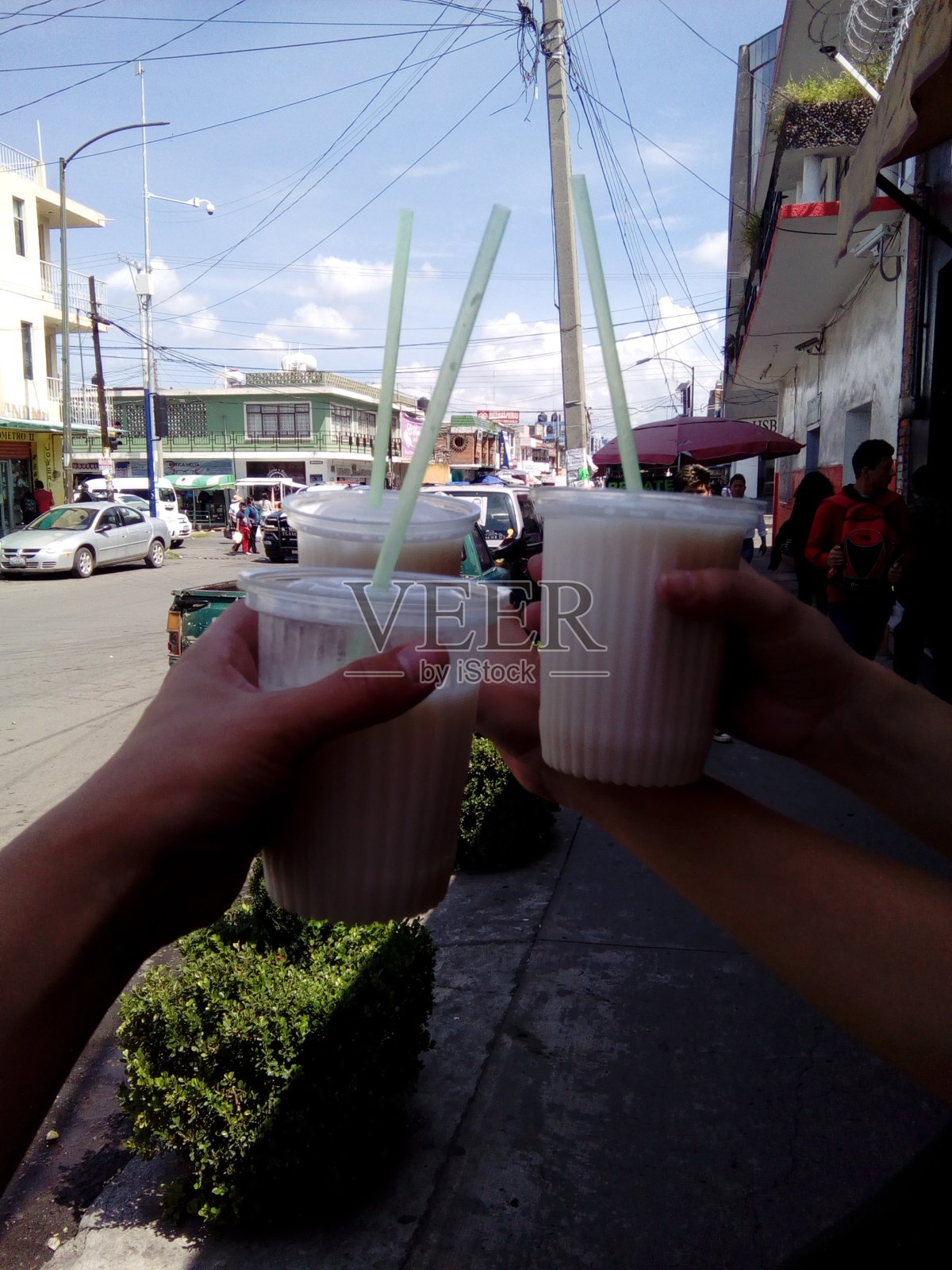 椰子汁照片摄影图片