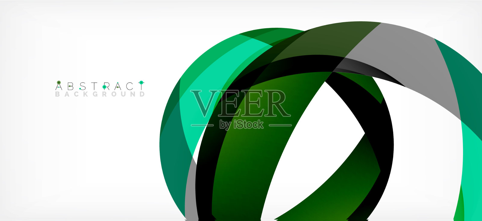 几何抽象背景圈创建插画图片素材