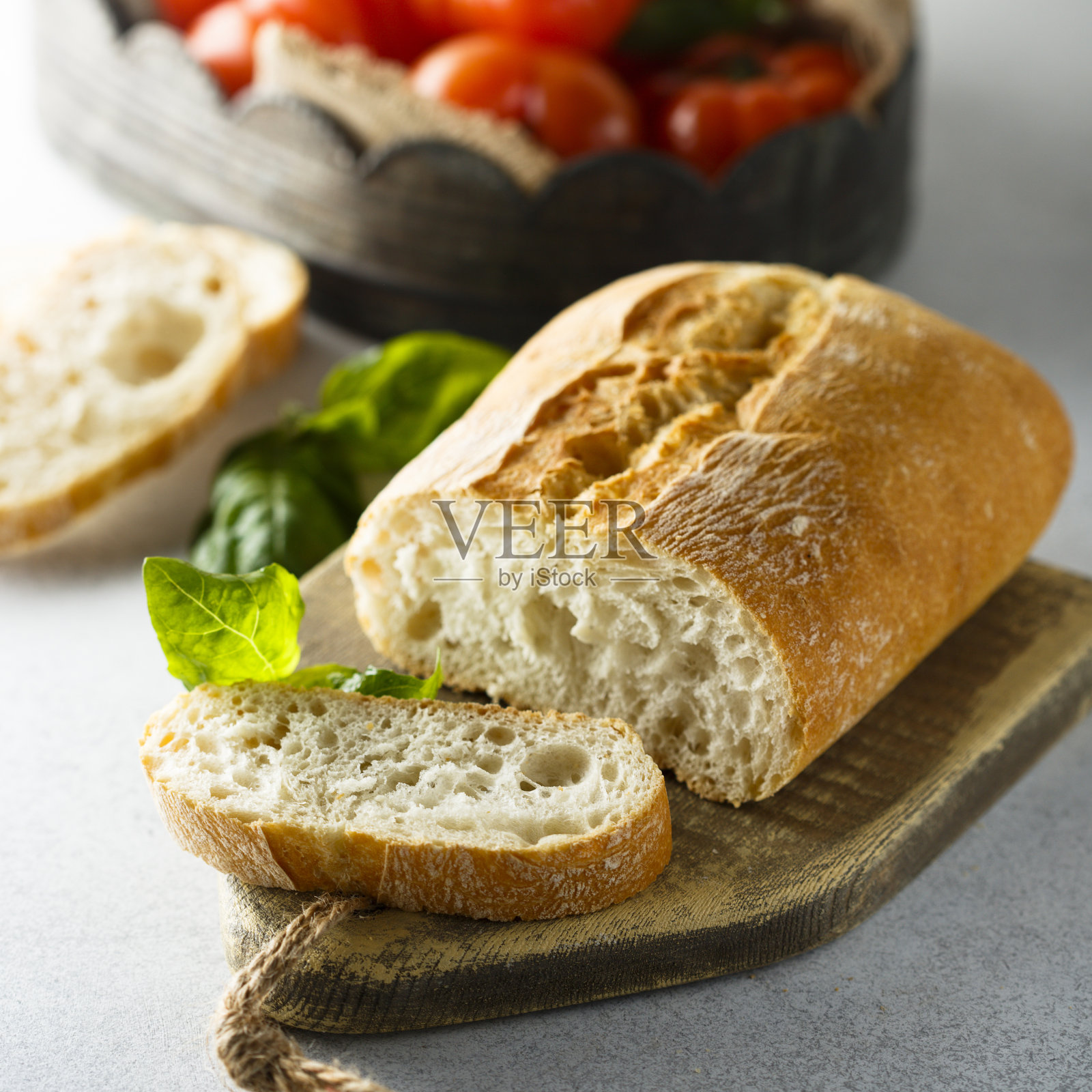 Ciabatta面包照片摄影图片