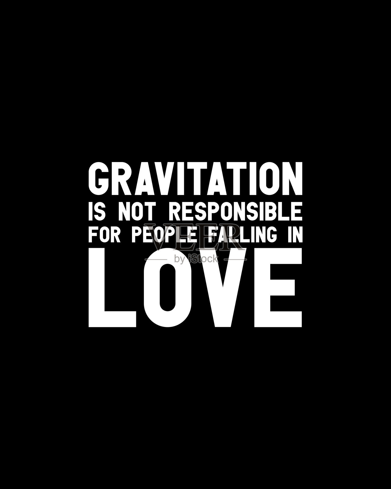 地心引力不是导致人坠落的原因插画图片素材