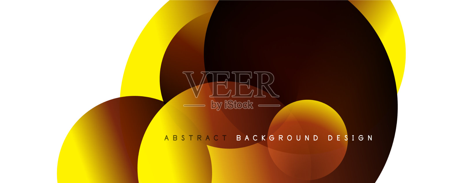 时尚简单的流体颜色梯度抽象插画图片素材