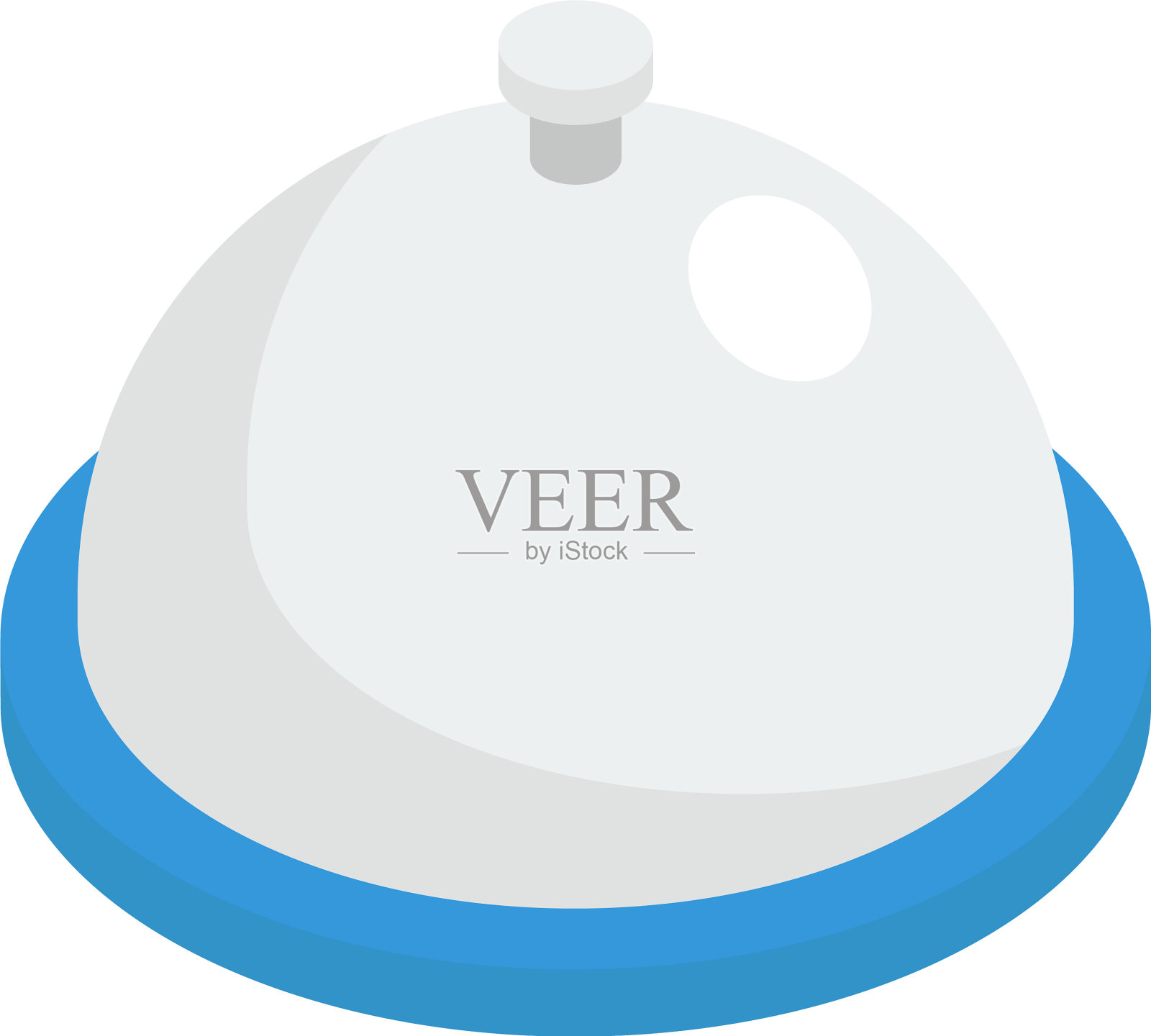 食物钟形设计元素图片