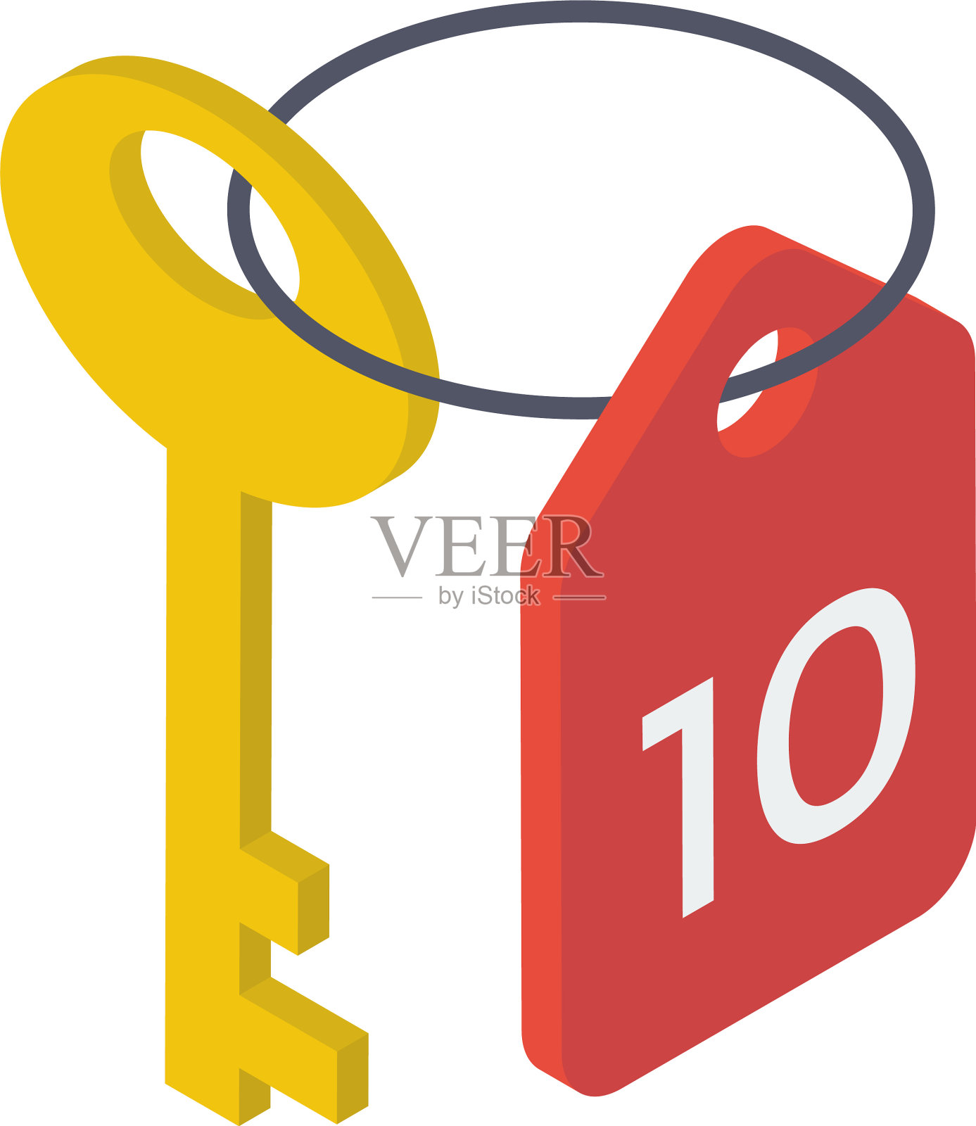 房间钥匙设计元素图片