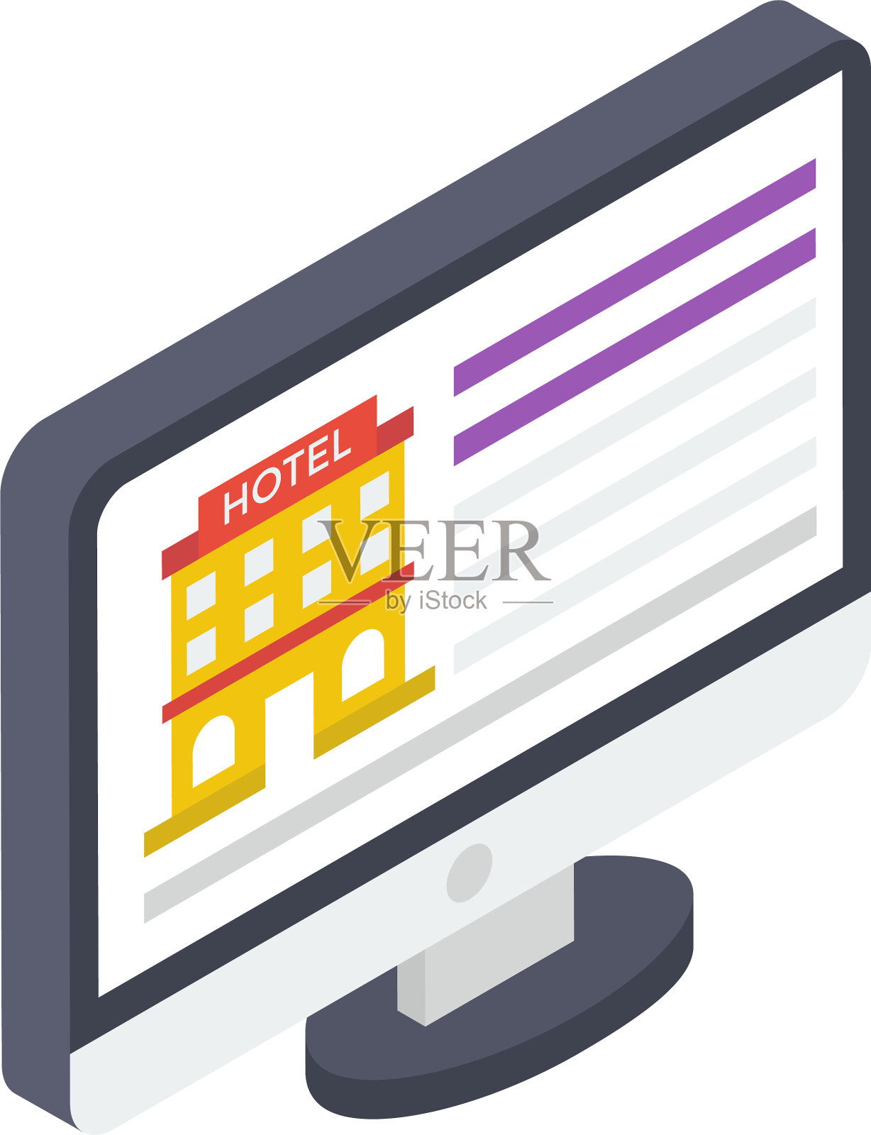 酒店预订设计元素图片