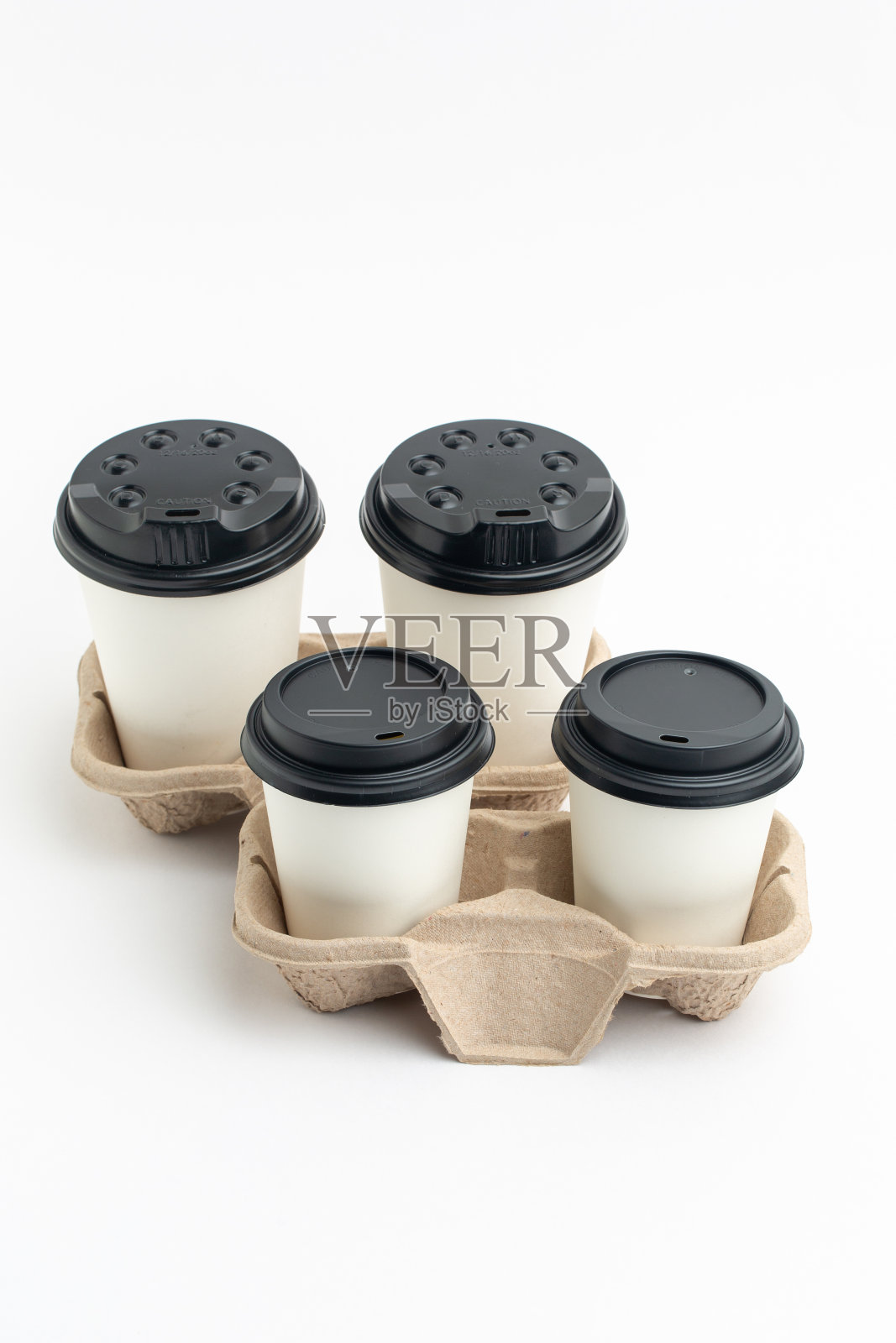 一次性纸制餐具照片摄影图片