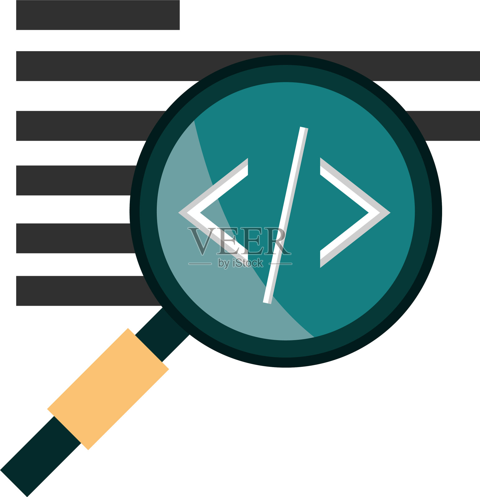 网页设计语言编码设计元素图片