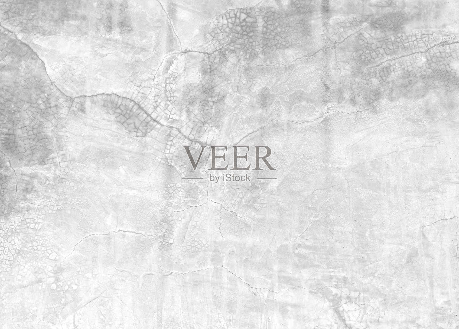 抽象的白色垃圾水泥墙面纹理背景。照片摄影图片