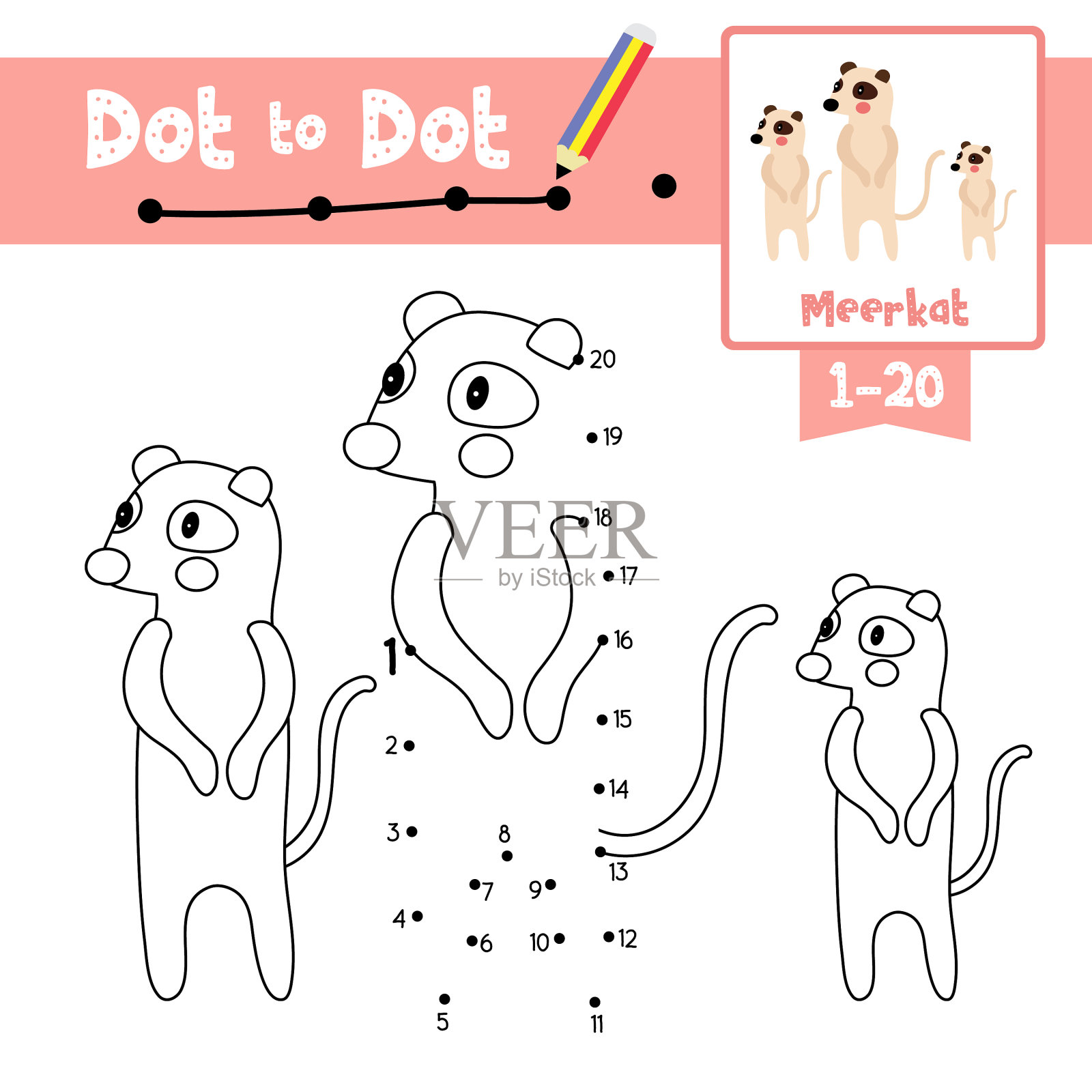 点对点教育游戏和图画书插画图片素材