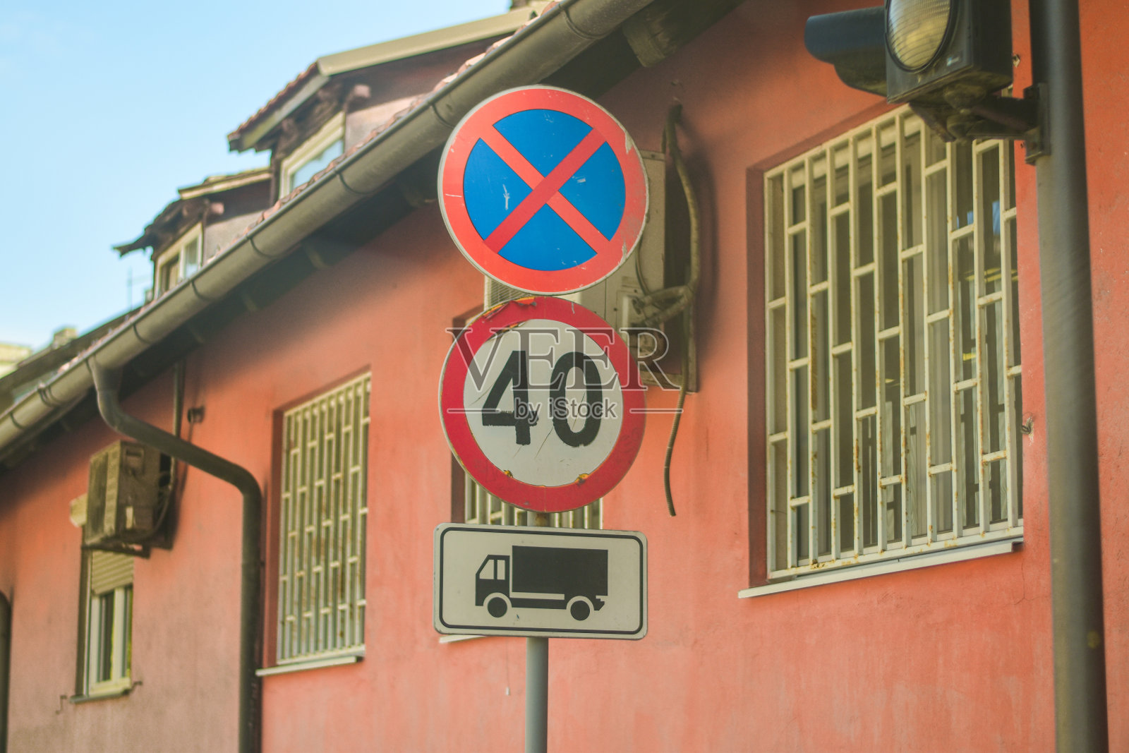 交通标志照片摄影图片