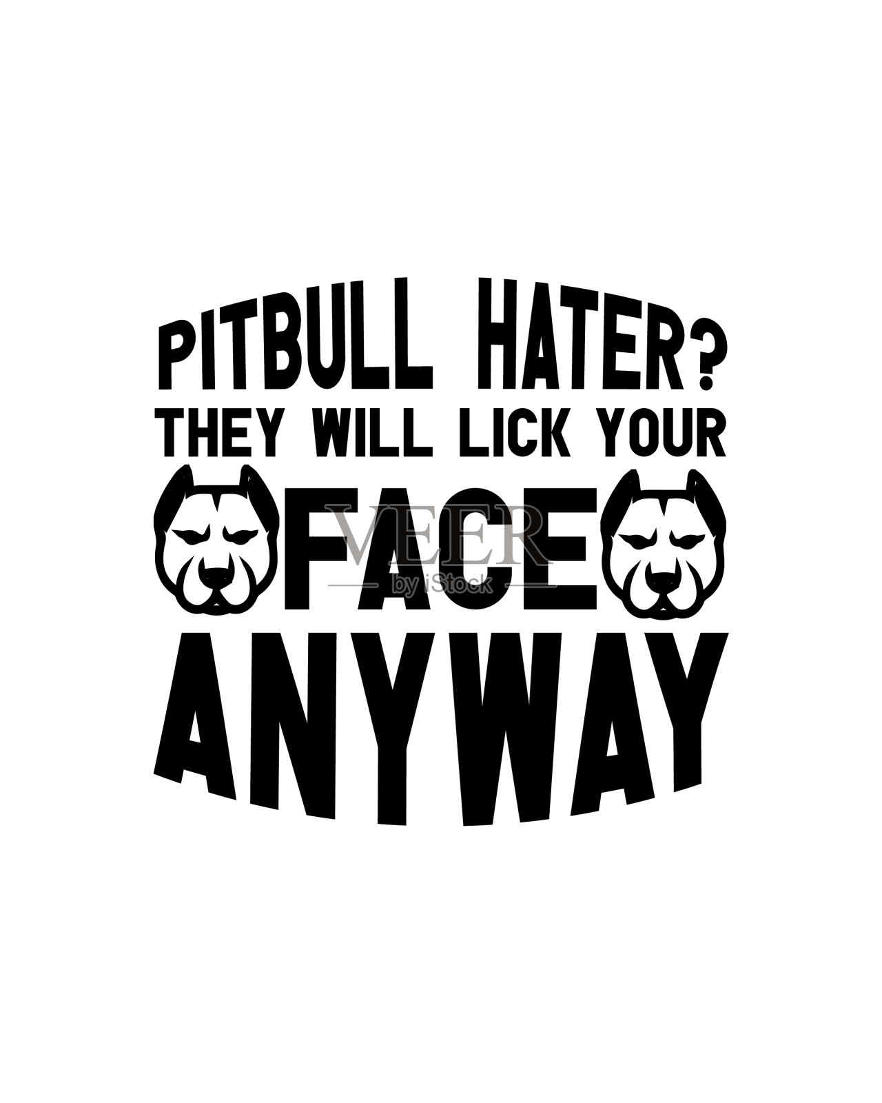 不管怎样，讨厌斗牛的人会舔你的脸插画图片素材