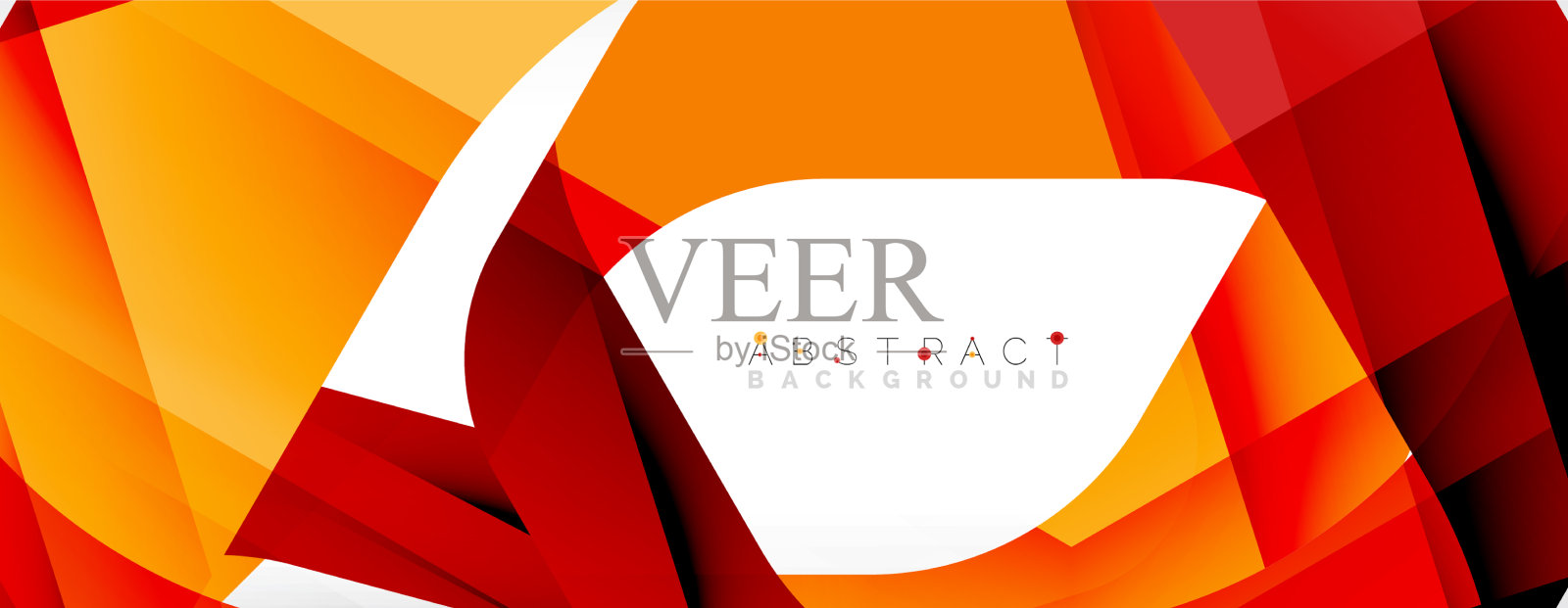 几何抽象背景-多彩的插画图片素材