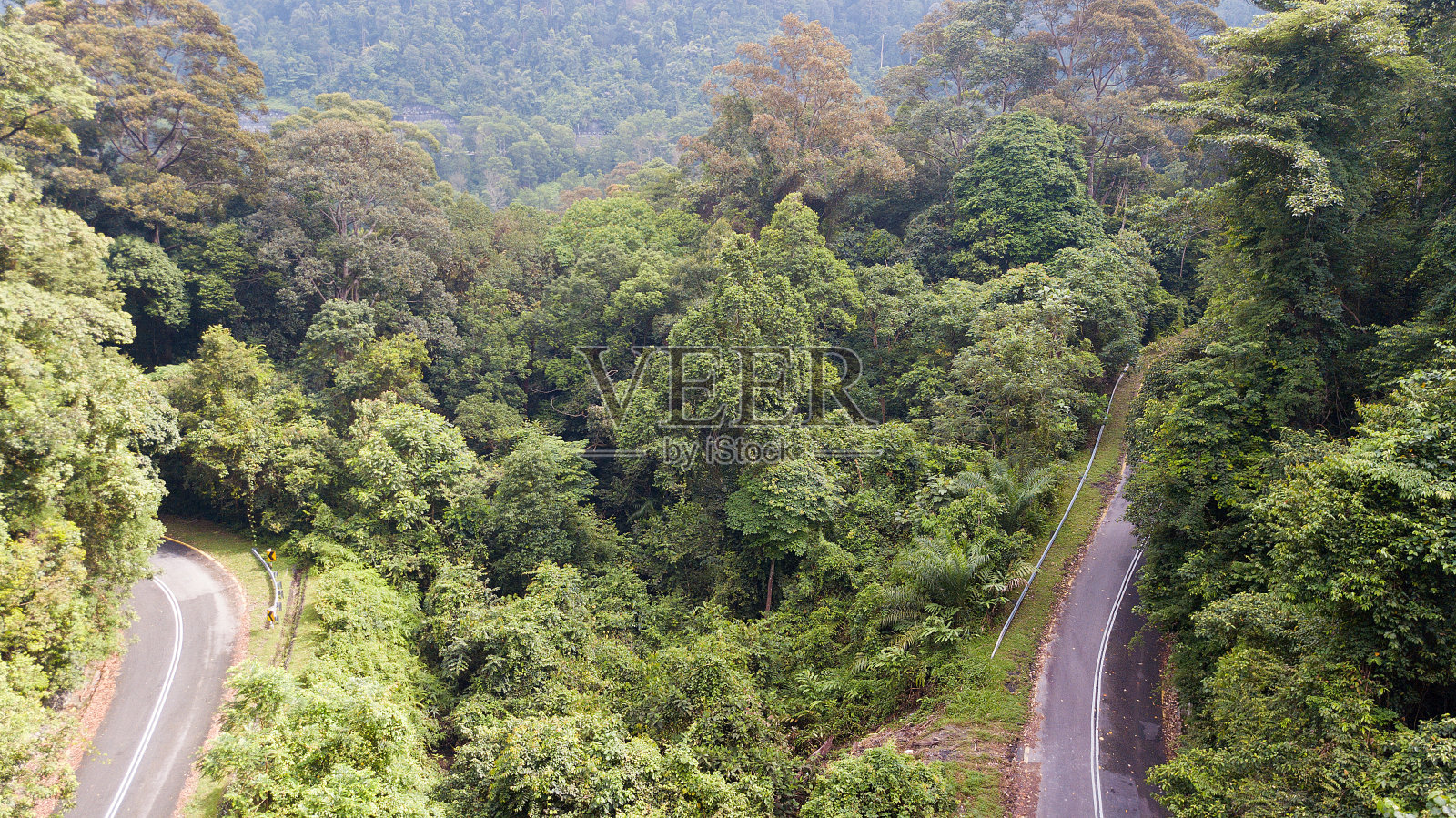 鸟瞰乡村小镇照片摄影图片