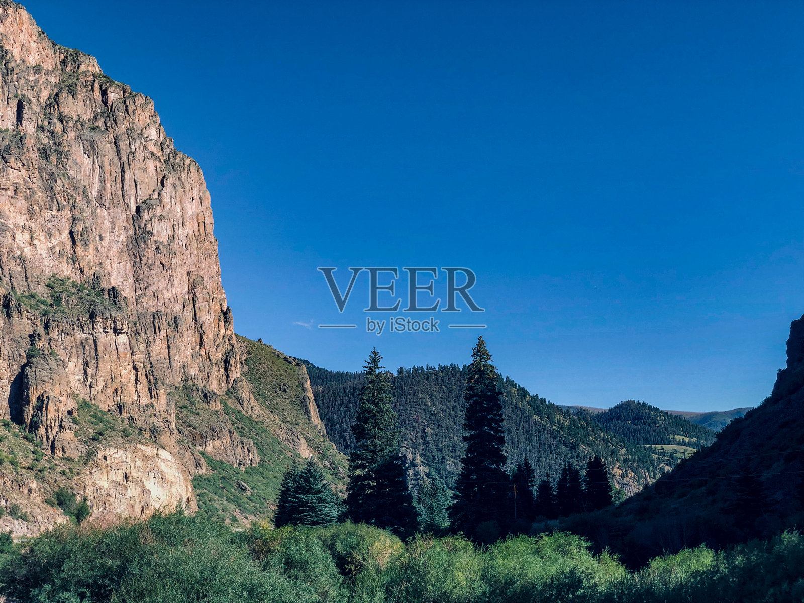 令人惊叹的科罗拉多山脉景观照片摄影图片