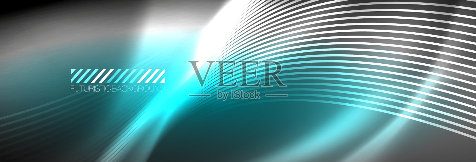 霓虹灯动态光束抽象壁纸插画图片素材