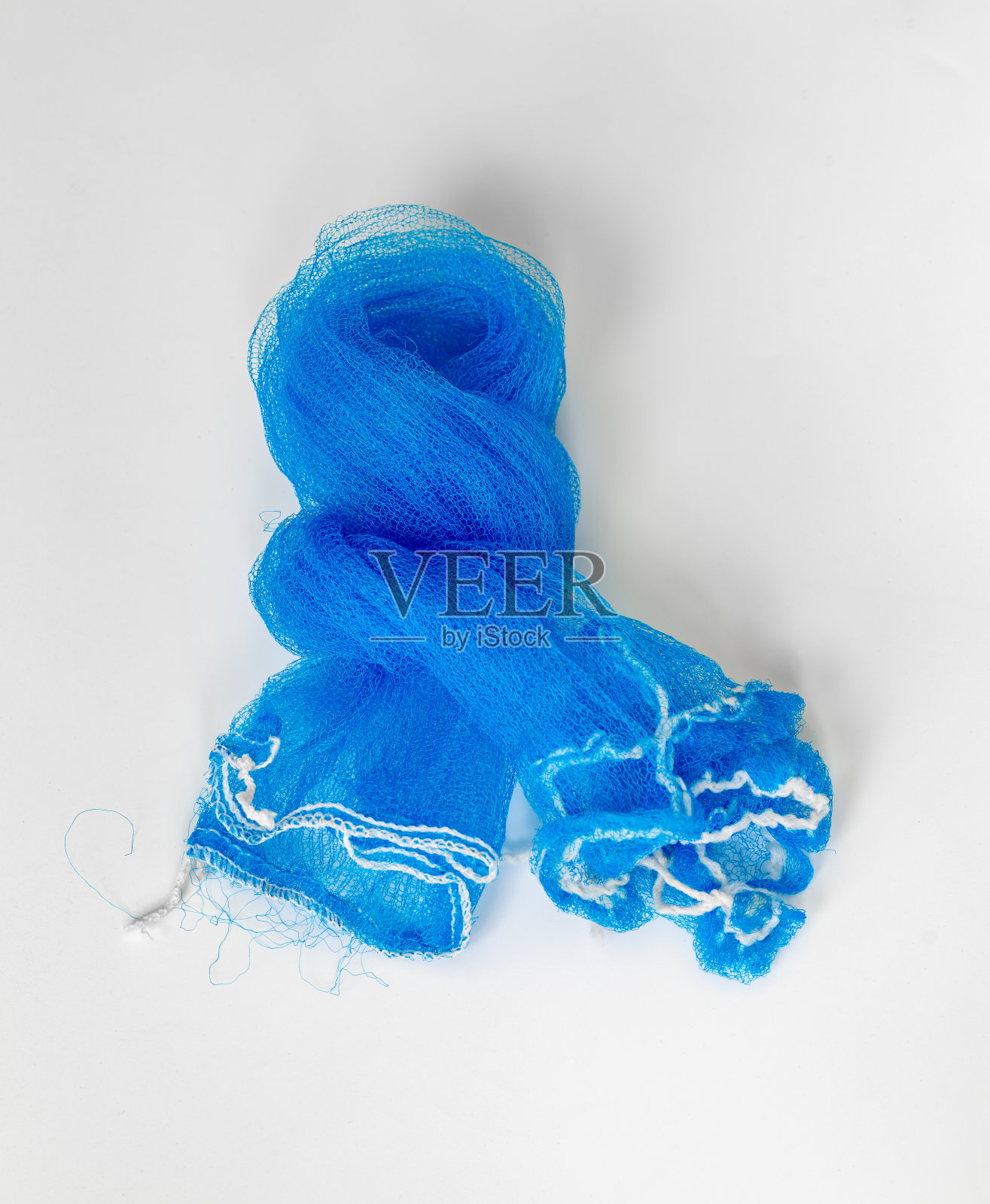 可重复使用网袋，尼龙草网收获装置照片摄影图片