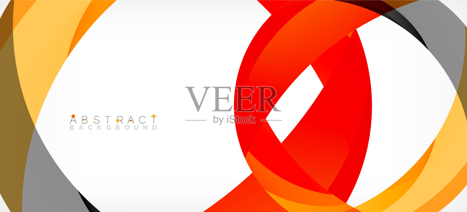 几何抽象背景圈创建插画图片素材