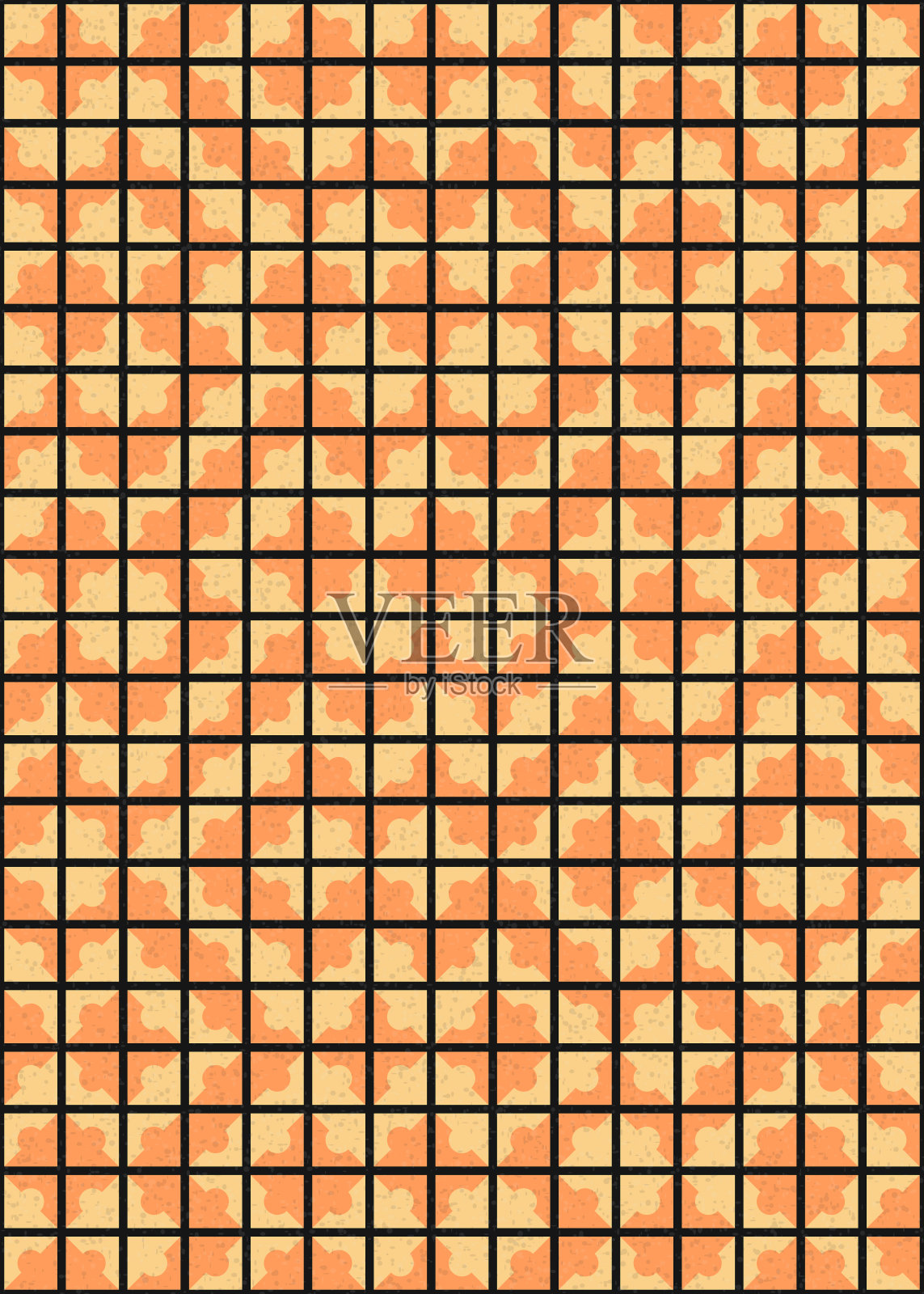 抽象几何图形生成计算艺术插图插画图片素材