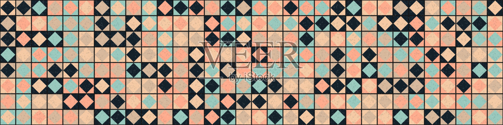 抽象几何图形生成计算艺术插图插画图片素材