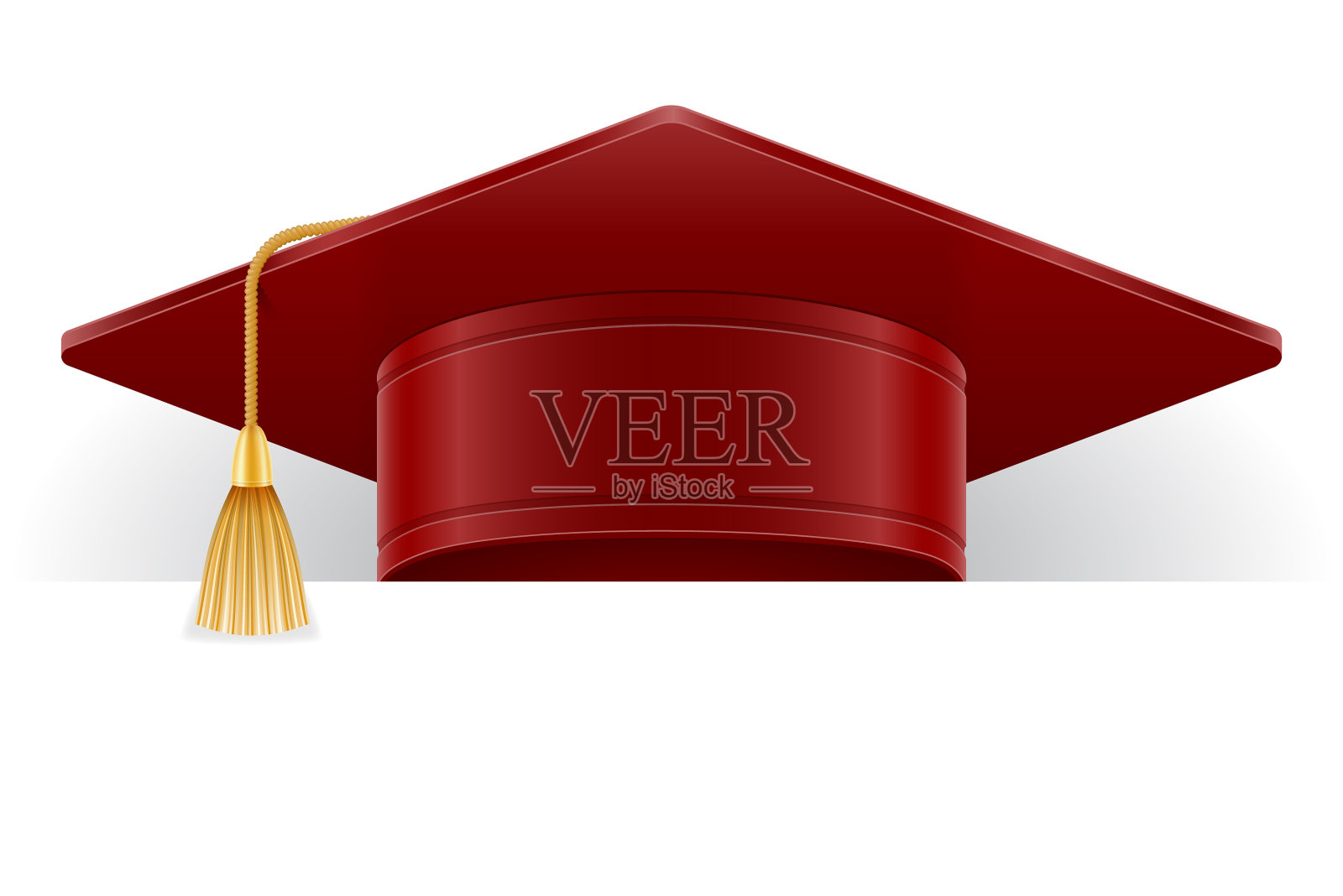 大学学院和学院毕业生的帽子设计元素图片