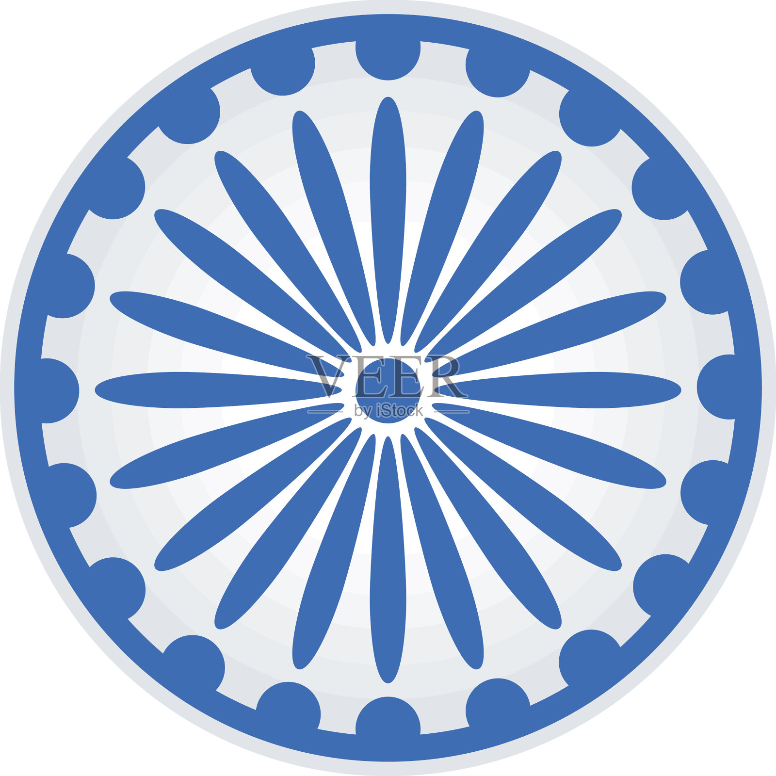 阿育王脉轮图标设计元素图片